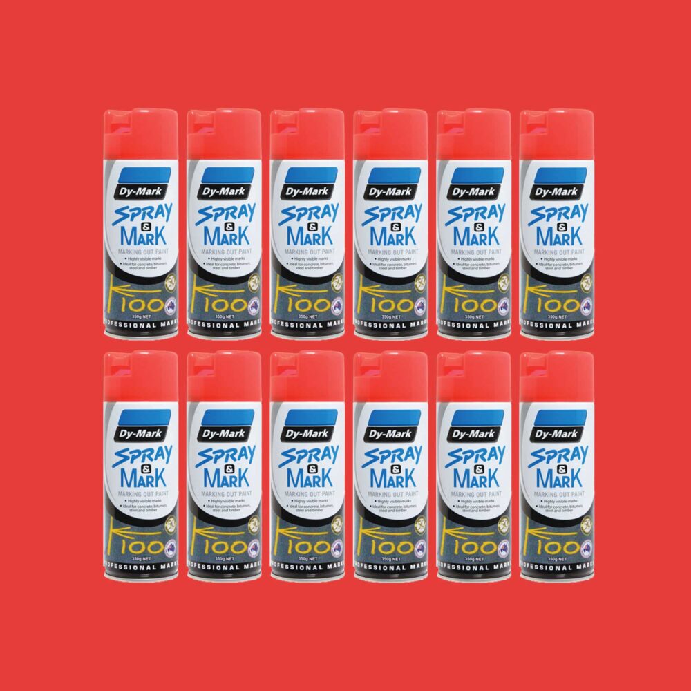 Dy-Mark Spray and Mark - Fluoro Red Variation Image