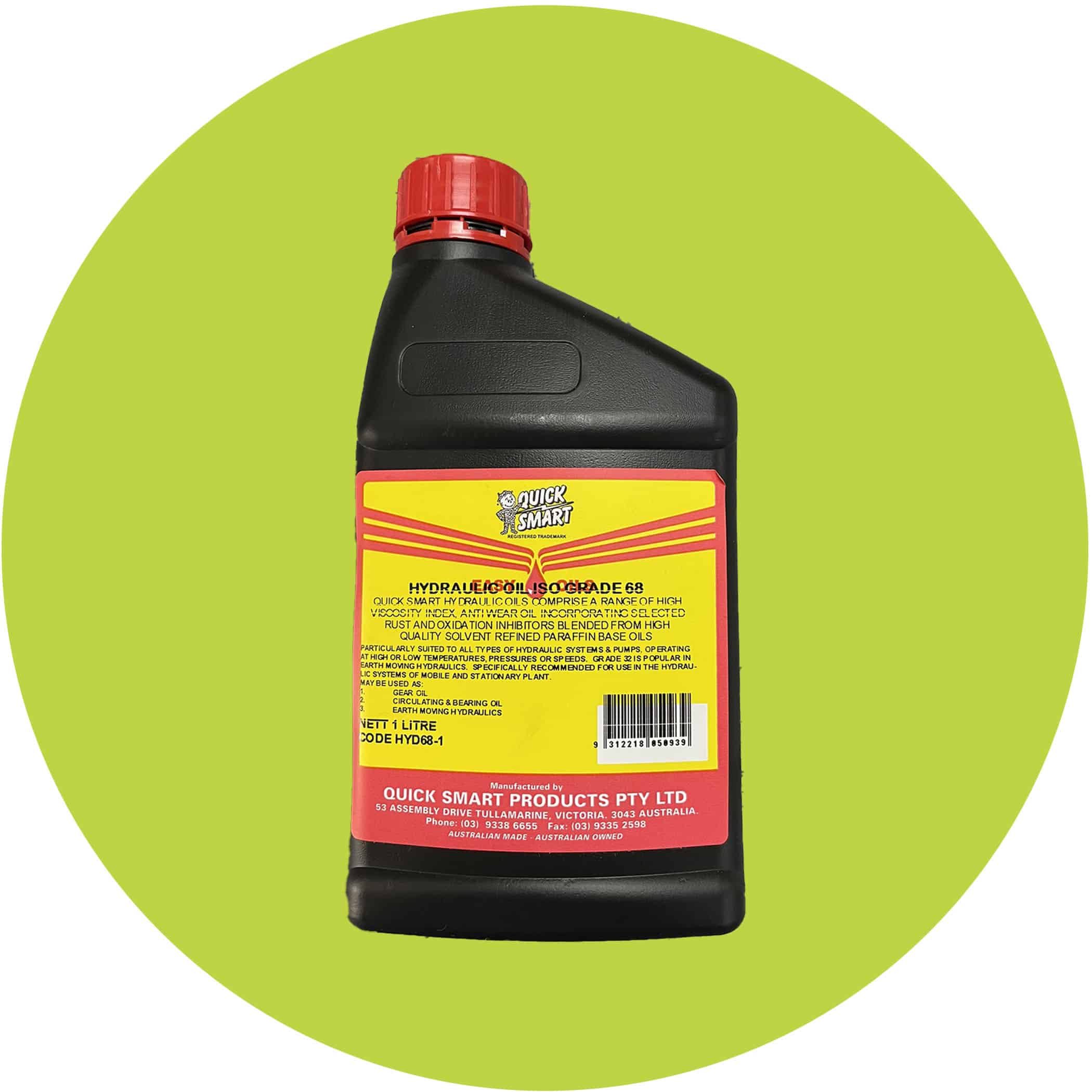 Quick Smart Hydraulic Oil - 1 Litre - Google Ads Image