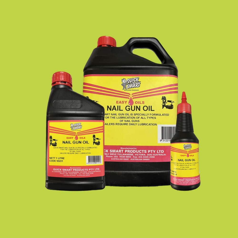Quick Smart Nail Gun Oil - Product Image