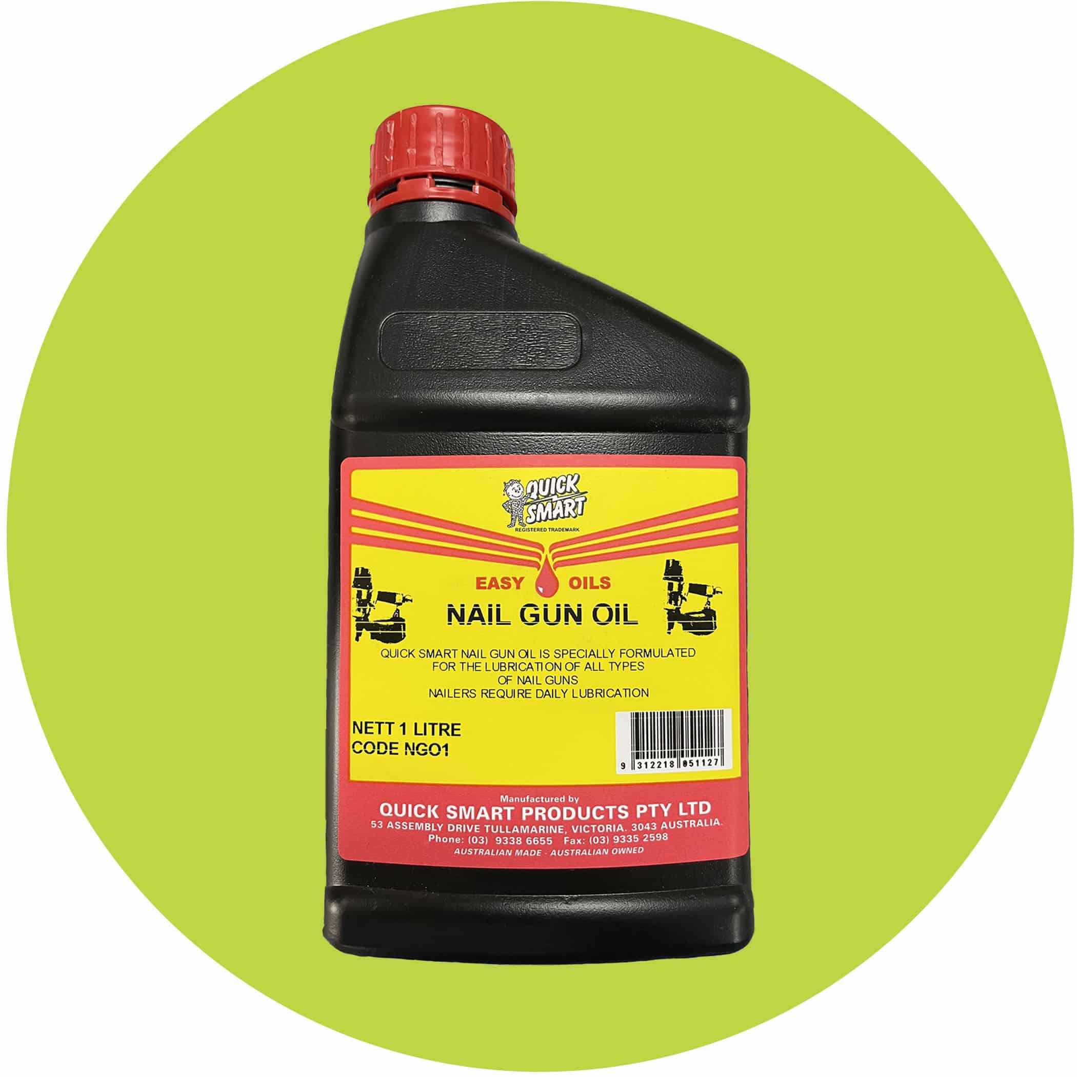 Quick Smart Nail Gun Oil - 1 Litre Variation Image