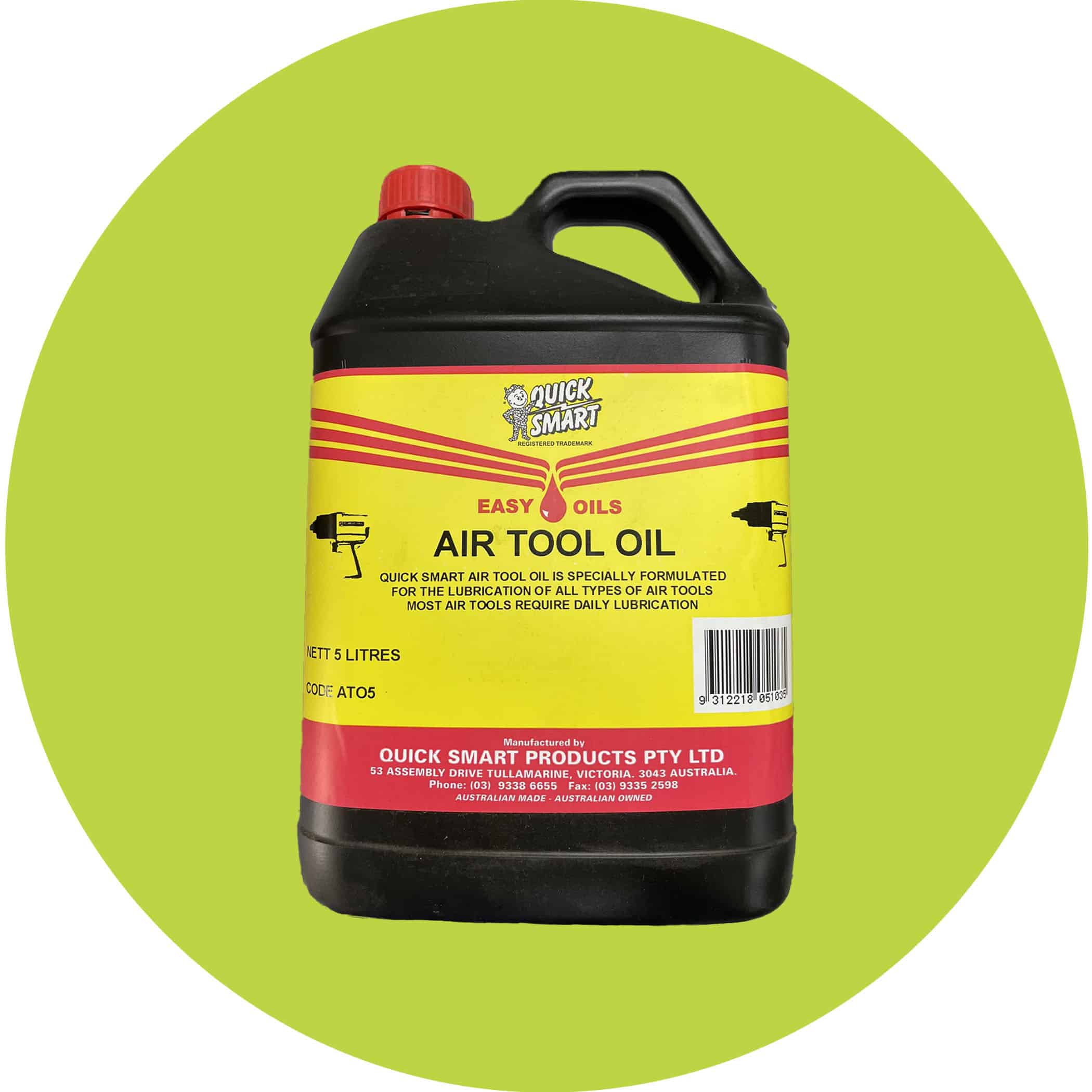 Quick Smart Air Tool Oil - 5 Litre Variation Image