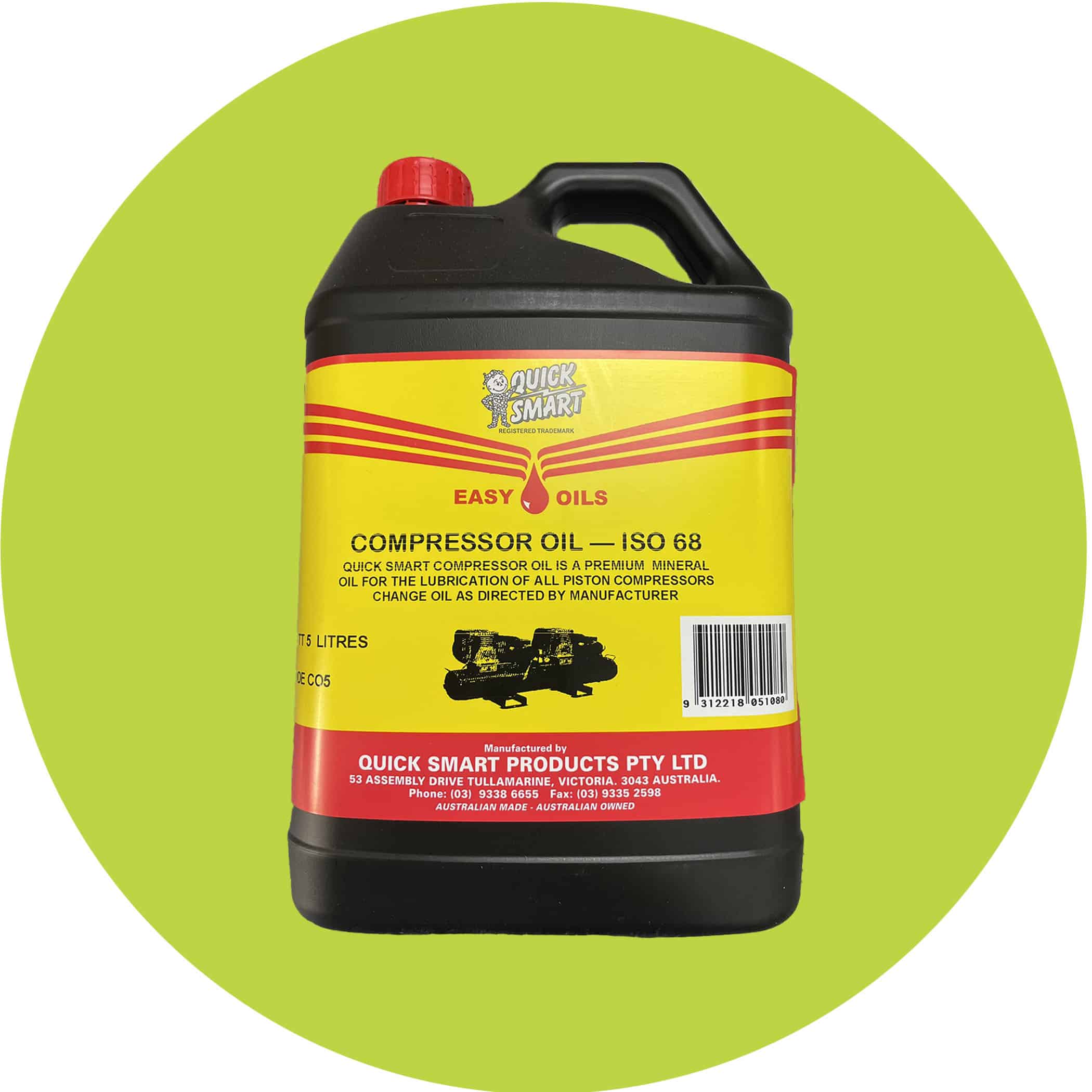 Quick Smart Compressor Oil - 5 Litre Variation Image