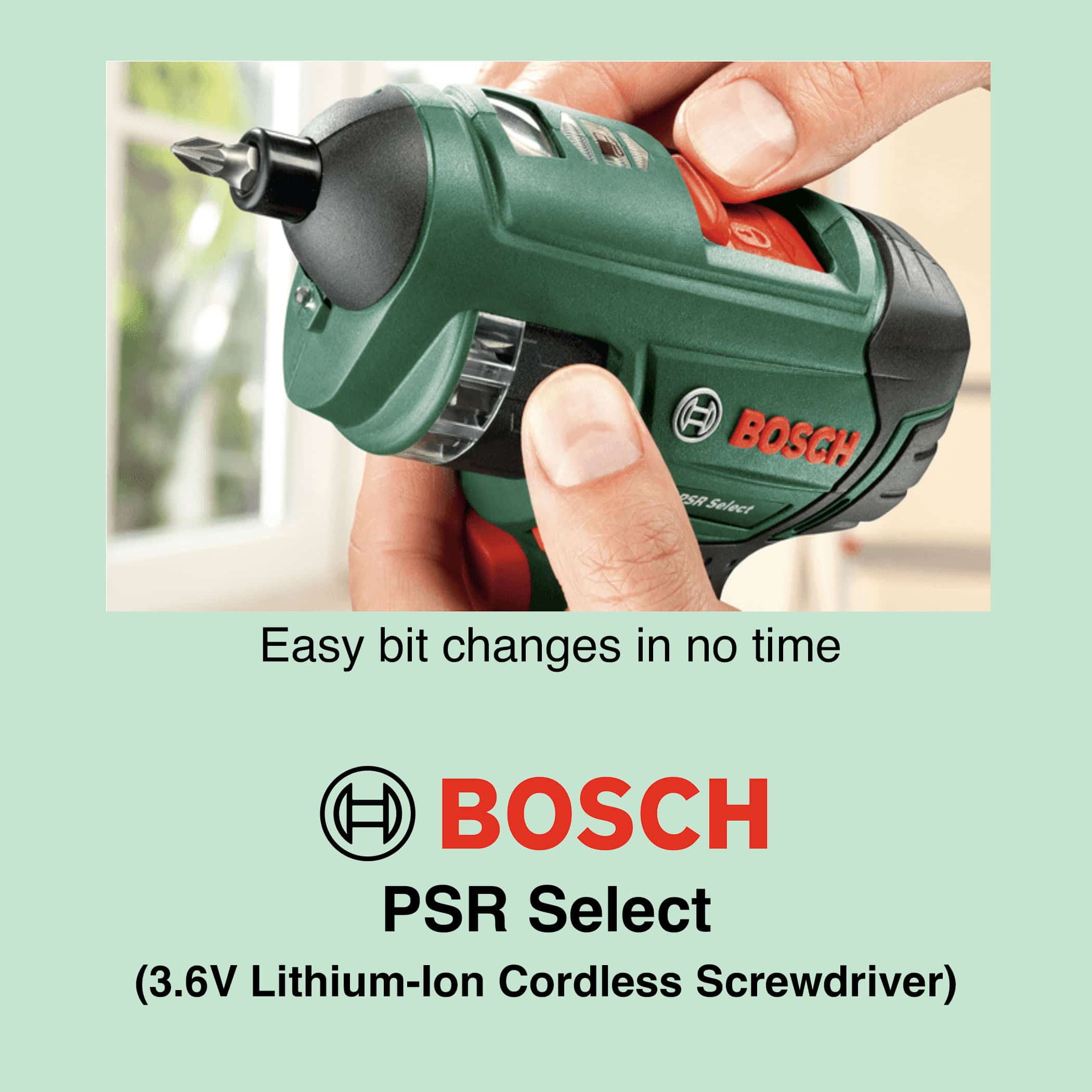 Bosch PSR Select 3.6V Cordless Screwdriver