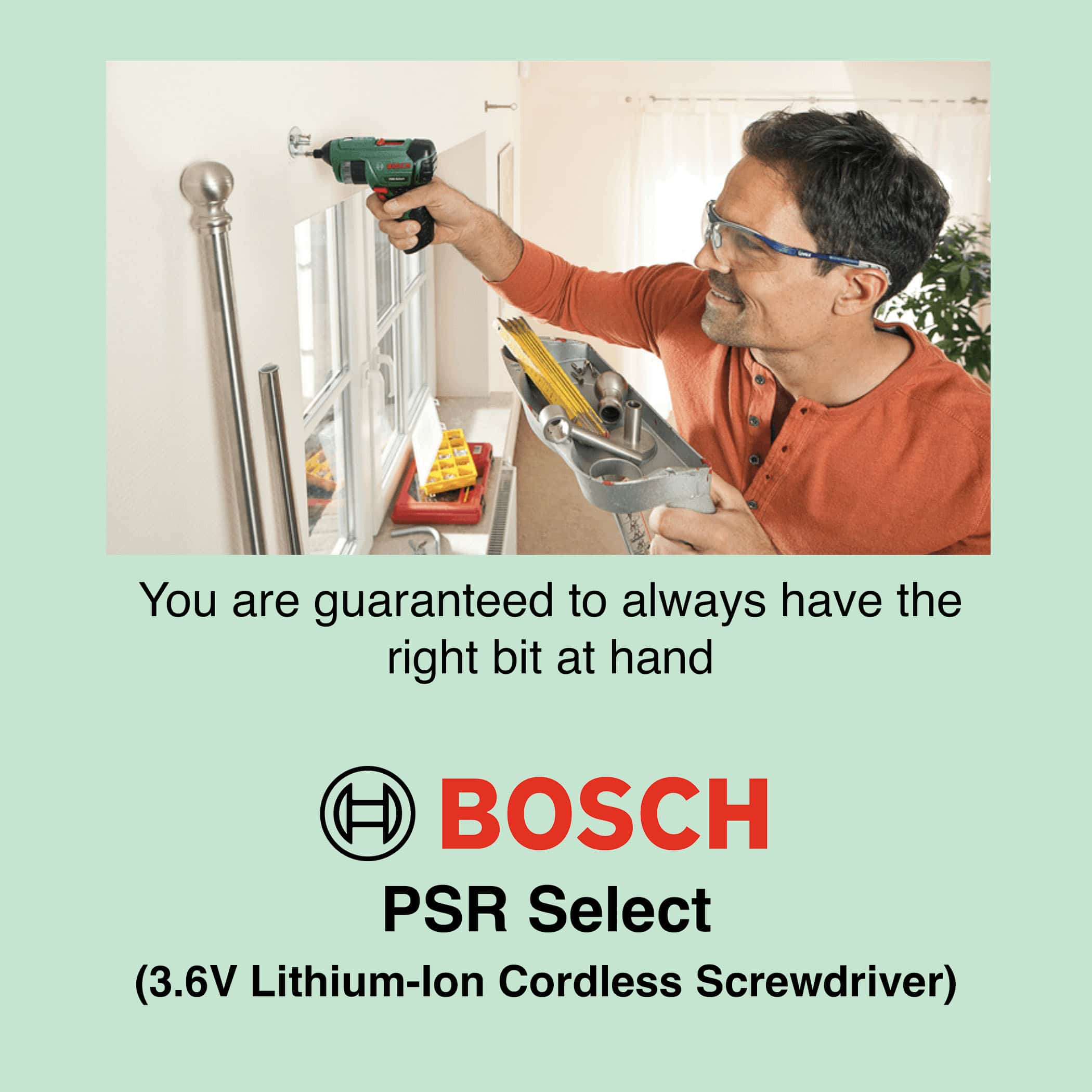 Bosch PSR Select 3.6V Cordless Screwdriver