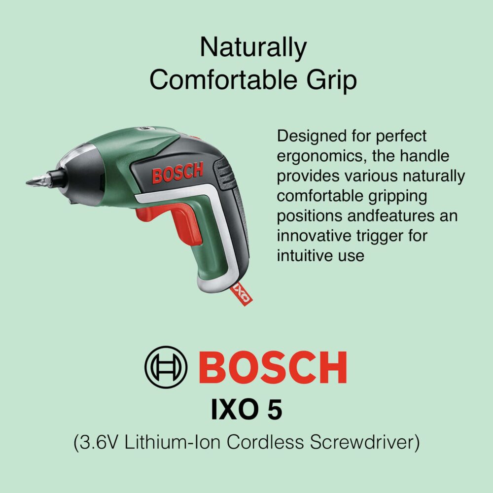 Bosch IXO 5 - Naturally Comfortable Grip