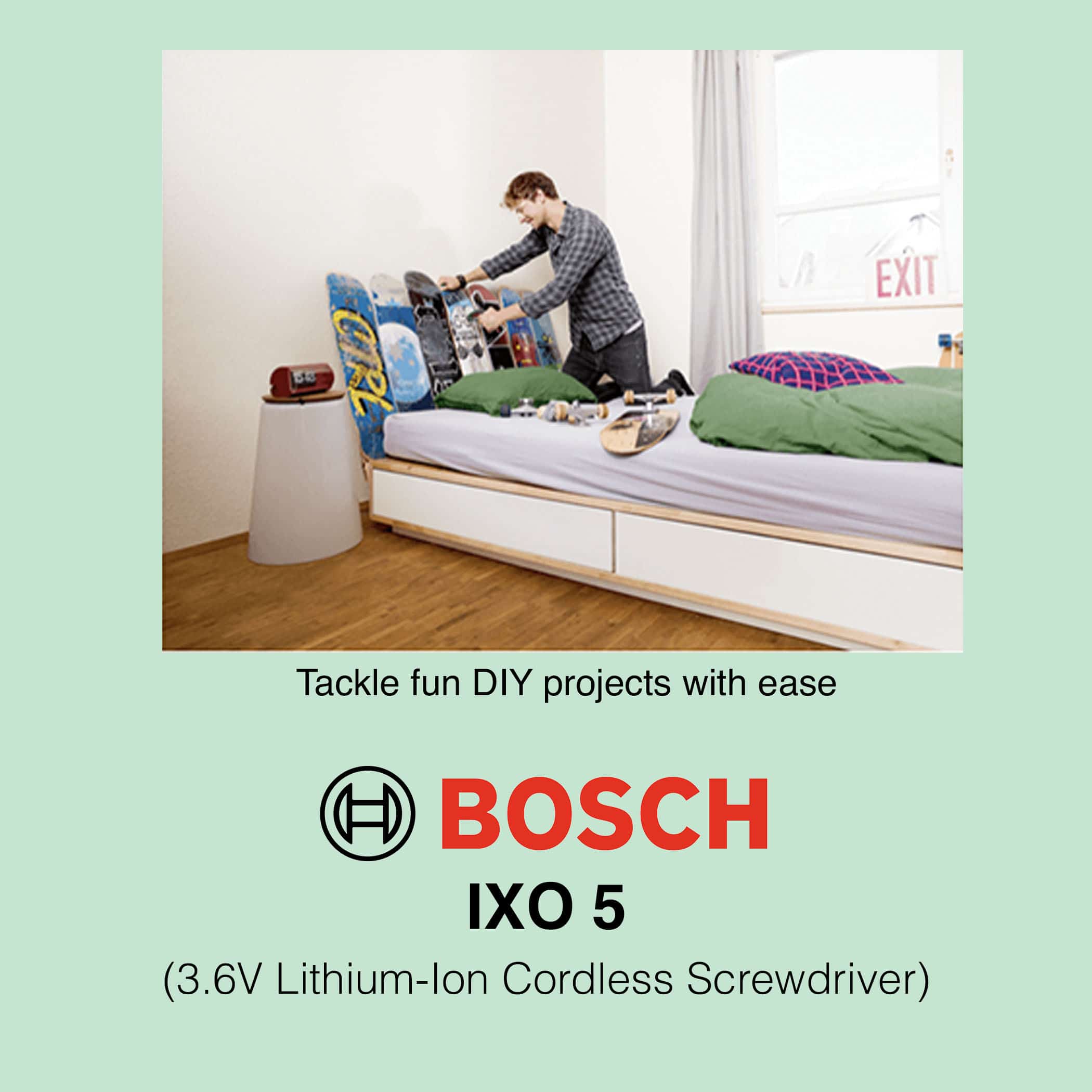 Bosch IXO 5 - Tackle fun DIY Projects with ease
