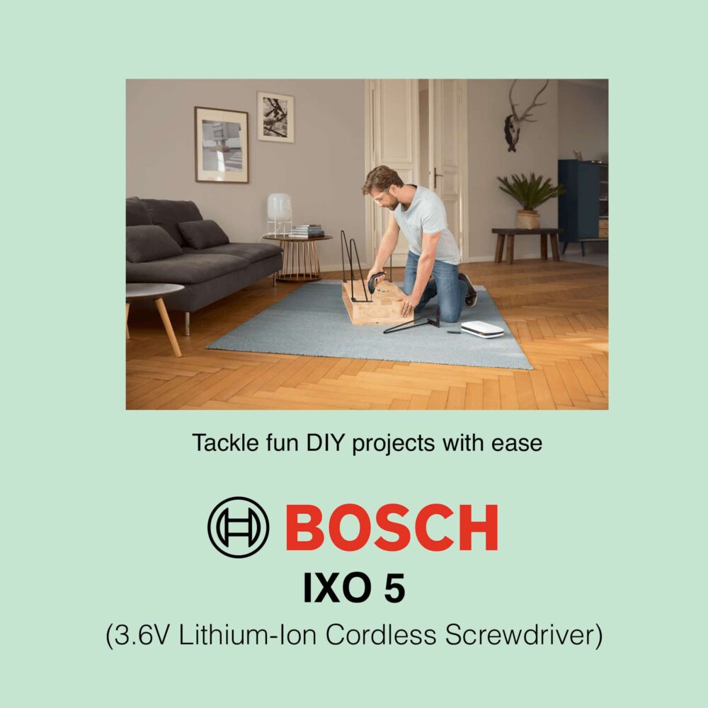 Bosch IXO 5 - Tackle fun DIY Projects with ease