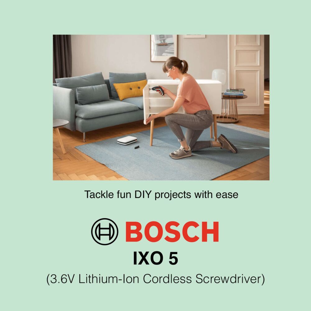 Bosch IXO 5 - Tackle fun DIY Projects with ease