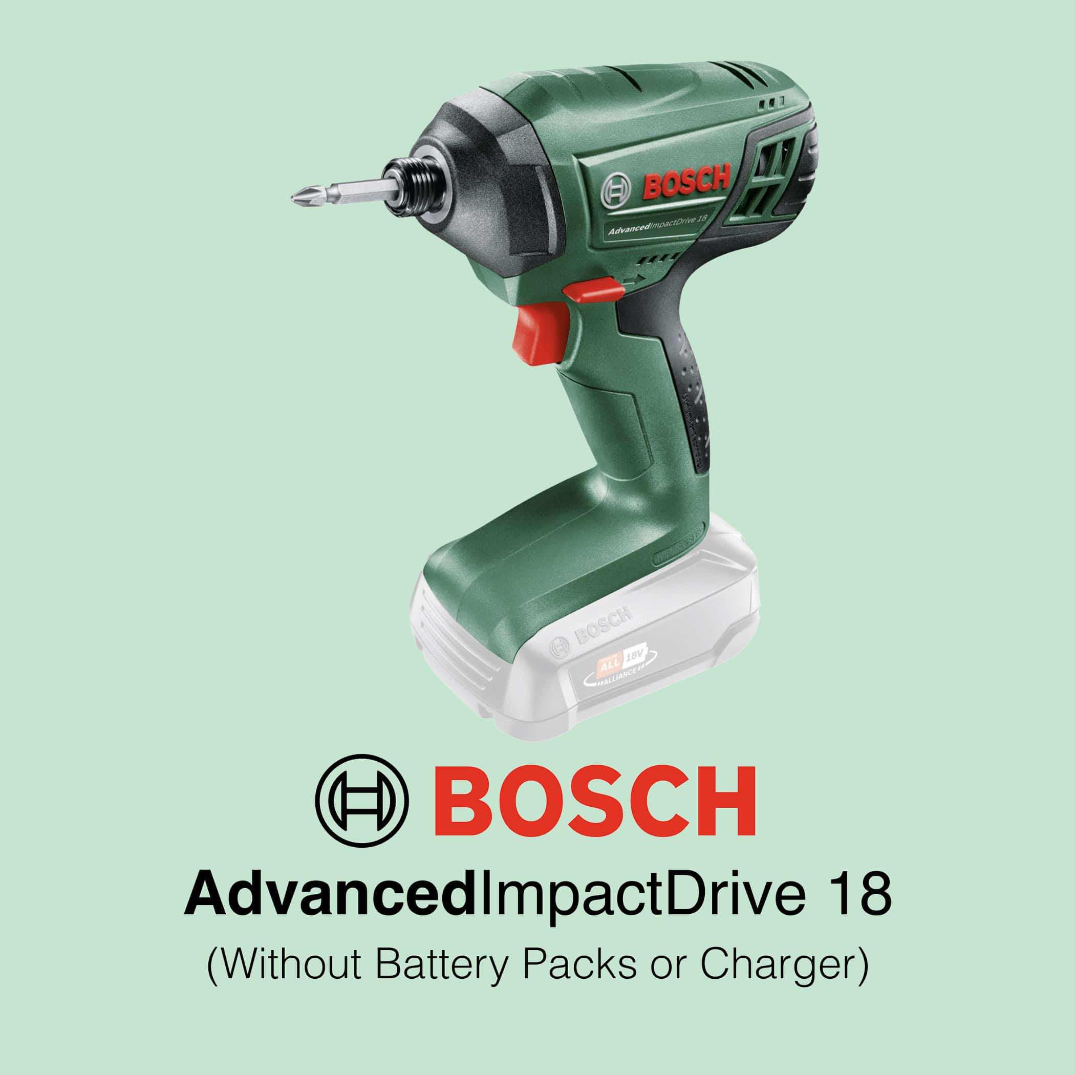 AdvancedImpactDrive 18 - 18V Cordless Impact Wrench - WITHOUT Battery Packs or Charger