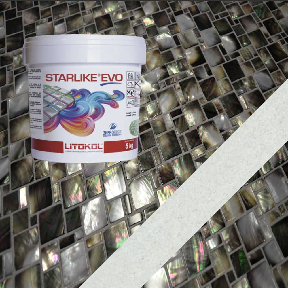 Starlike EVO Epoxy Grout 102 Bianco Ghiaccio - 5kg Variation Image