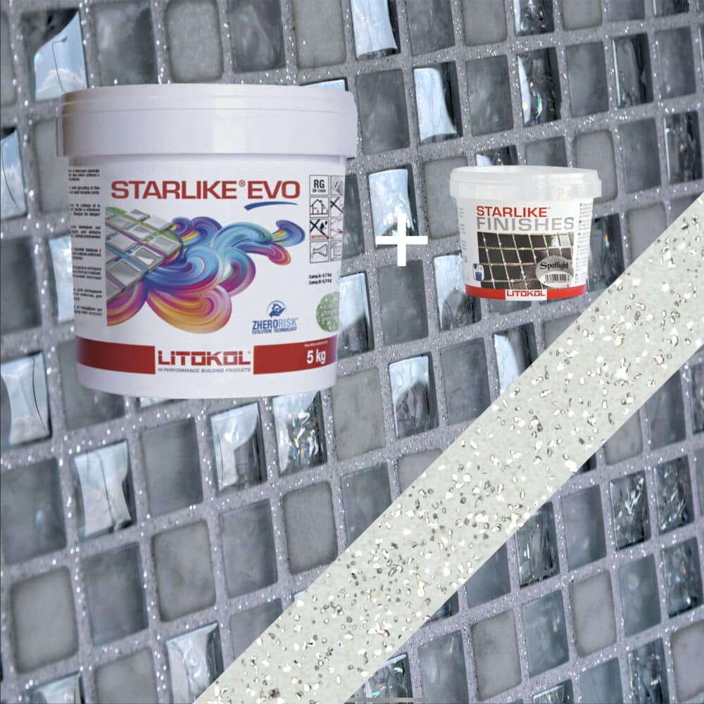 Starlike EVO Epoxy Grout 102 Bianco Ghiaccio Spotlight - 5kg Variation Image
