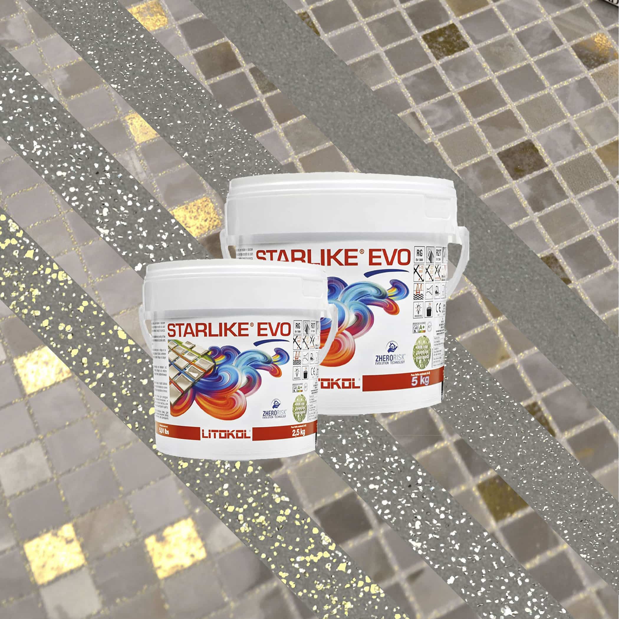 Starlike EVO Epoxy Grout 115 Grigio Seta - Product Image
