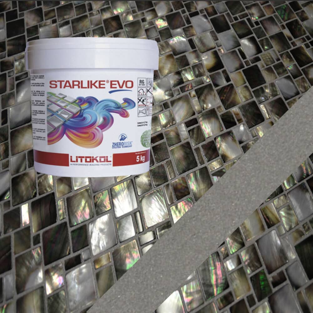 Starlike EVO Epoxy Grout 115 Grigio Seta - 5 kg Variation Image