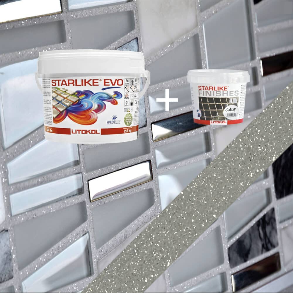 Starlike EVO Epoxy Grout 120 Grigio Piombo Galaxy - 2.5 kg Variation Image