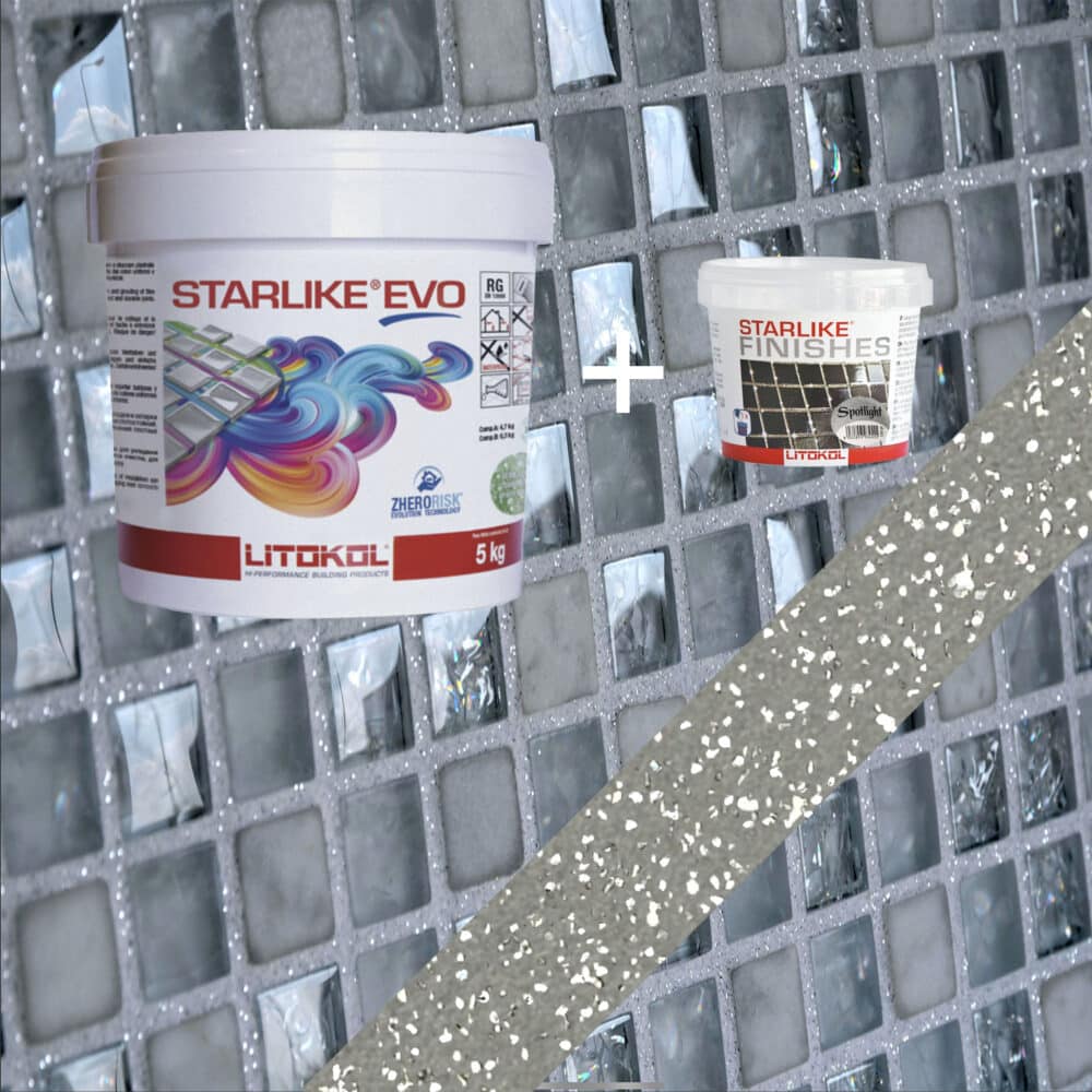 Starlike EVO Epoxy Grout 120 Grigio Piombo Spotlight - 5 kg Variation Image