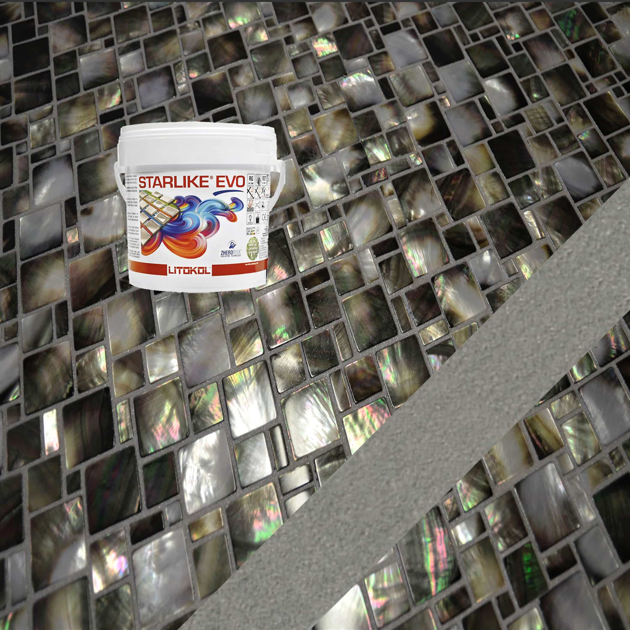 Starlike EVO Epoxy Grout 125 Grigio Cemento - 1kg Variation Image