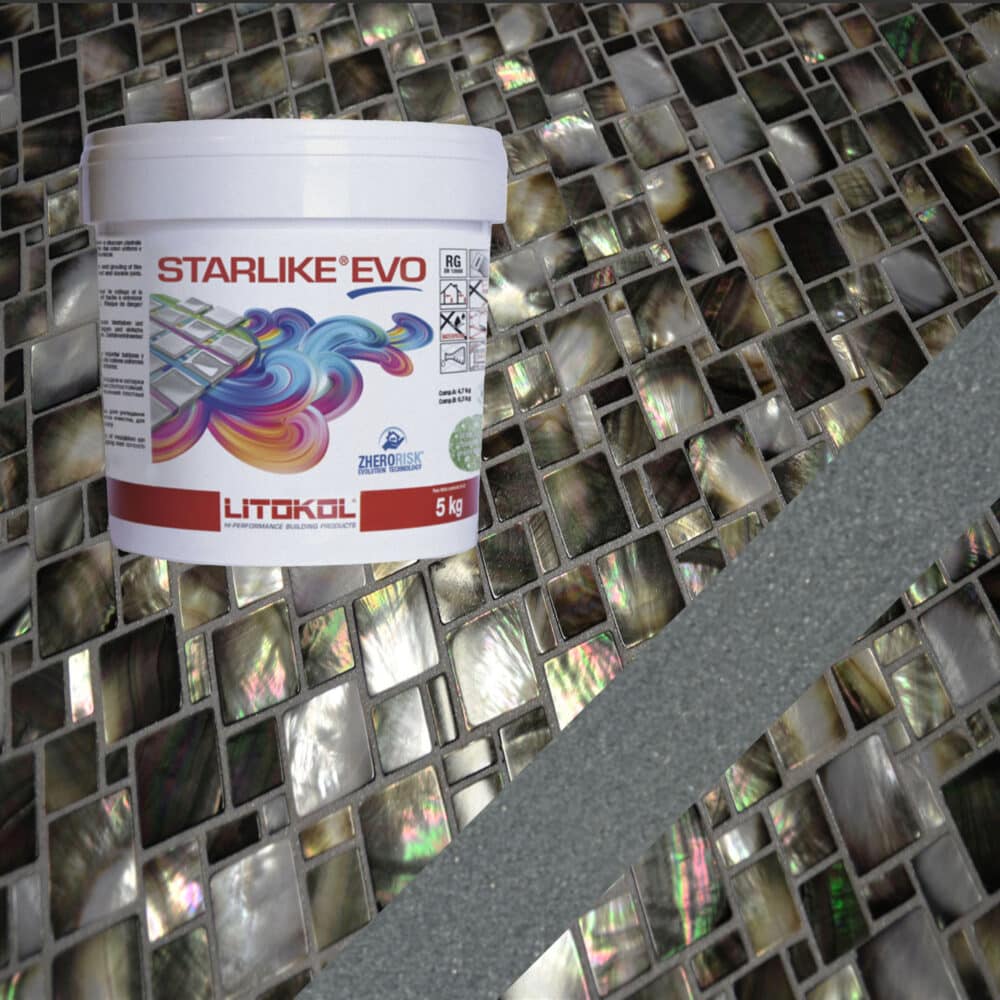 Starlike EVO Epoxy Grout 130 Grigio Ardesia - 5kg Variation Image