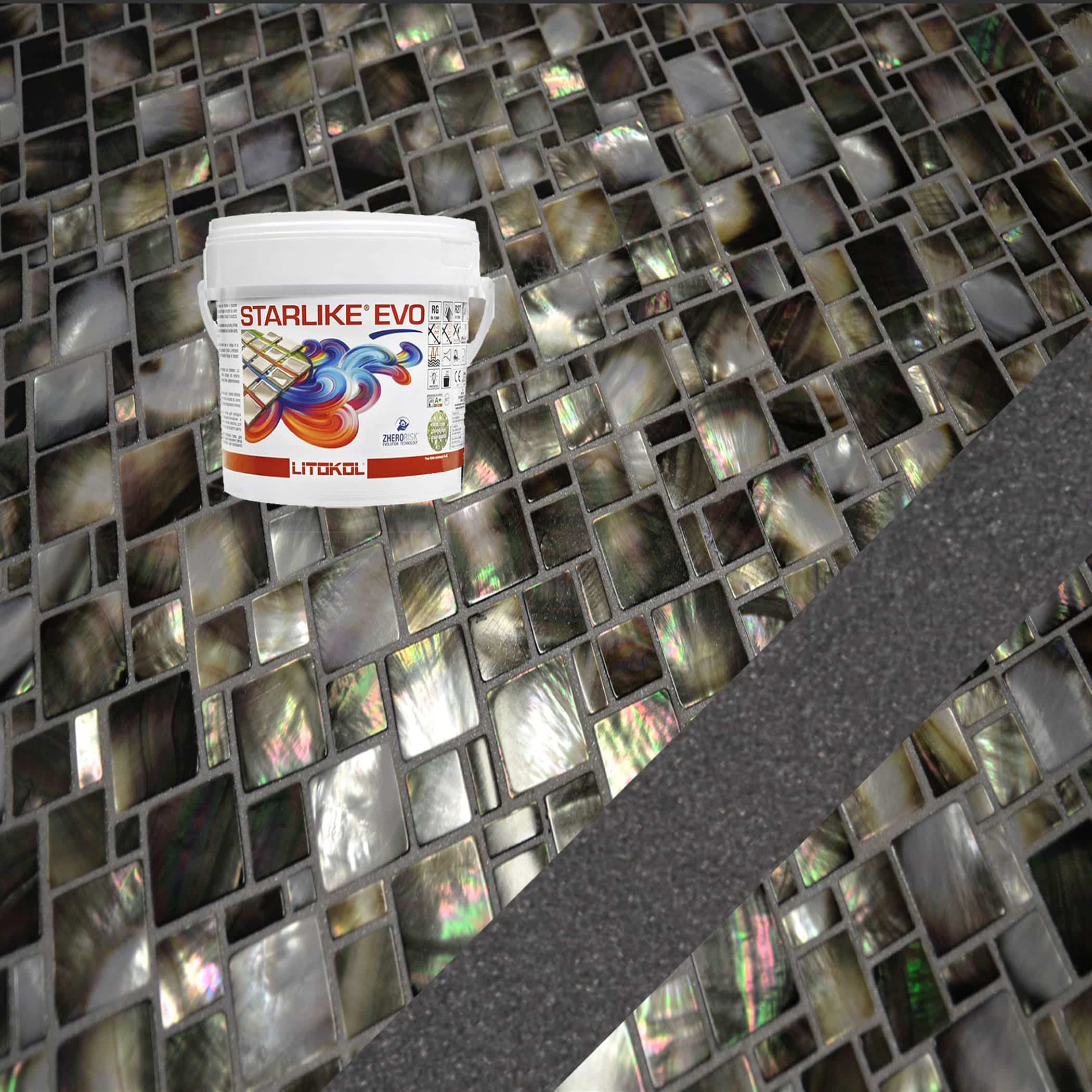 Starlike EVO Epoxy Grout 140 Nero Grafite - 1kg Variation Image