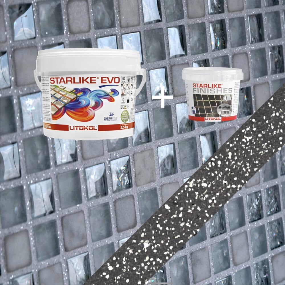 Starlike EVO Epoxy Grout 140 Nero Grafite Spotlight - 2.5kg Variation Image