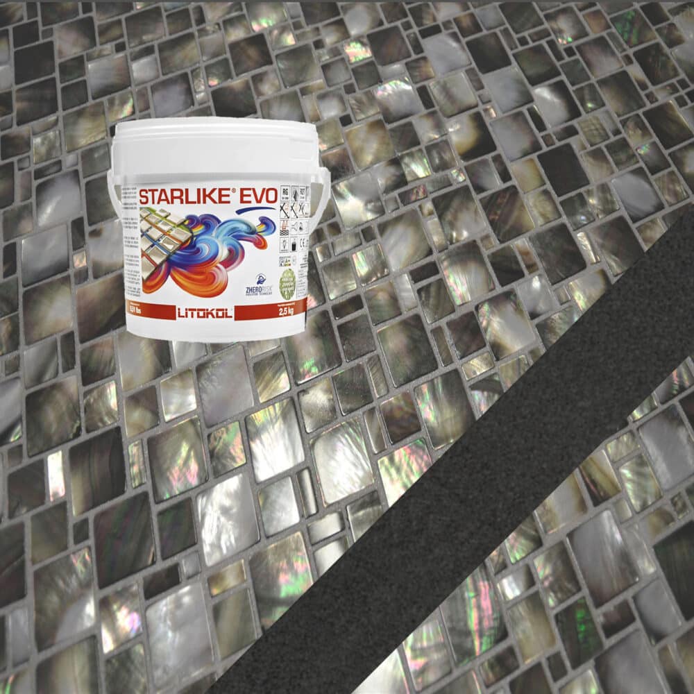Starlike EVO Epoxy Grout 145 Nero Carbonio - 2.5kg Variation Image