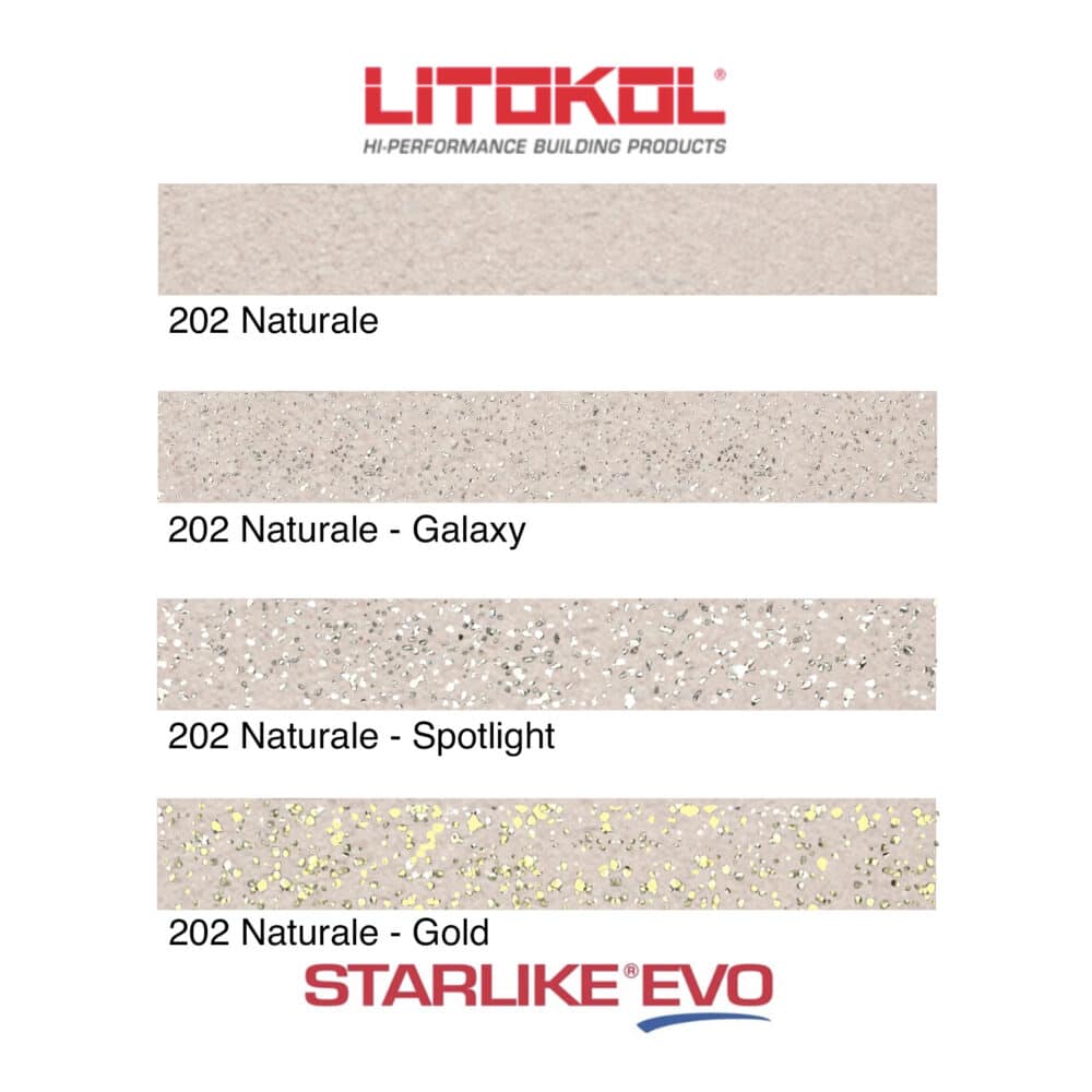 Starlike EVO Epoxy Grout 202 Naturale - Product Range Image