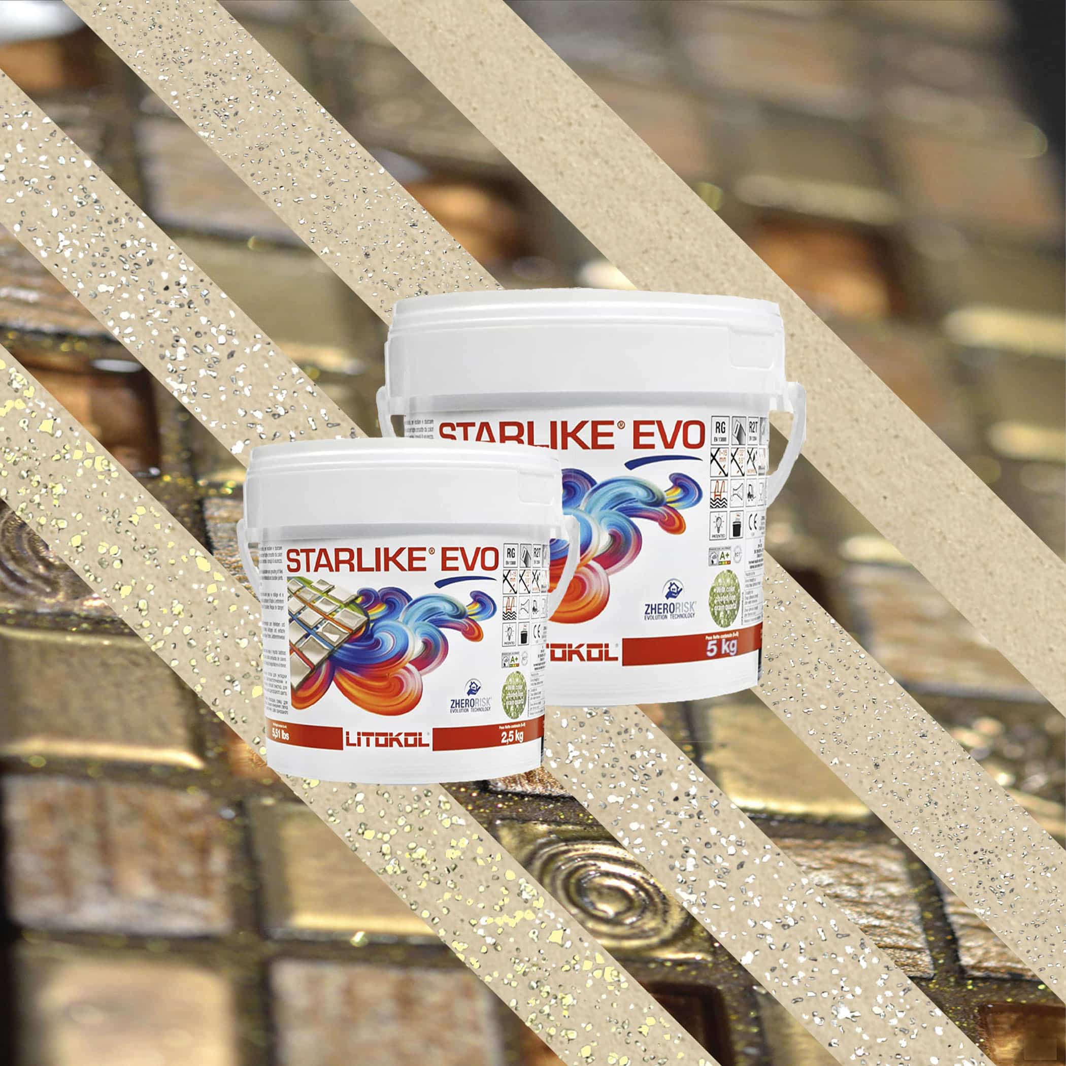 Litokol Starlike EVO Epoxy Grout 208 Sabbia - Product Image