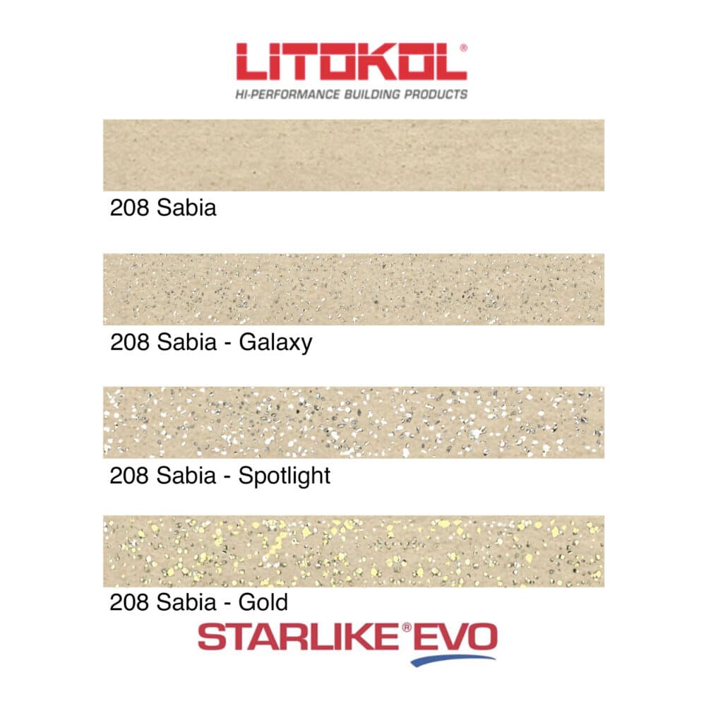 Starlike EVO Epoxy Grout 208 Sabbia - Product Range Image