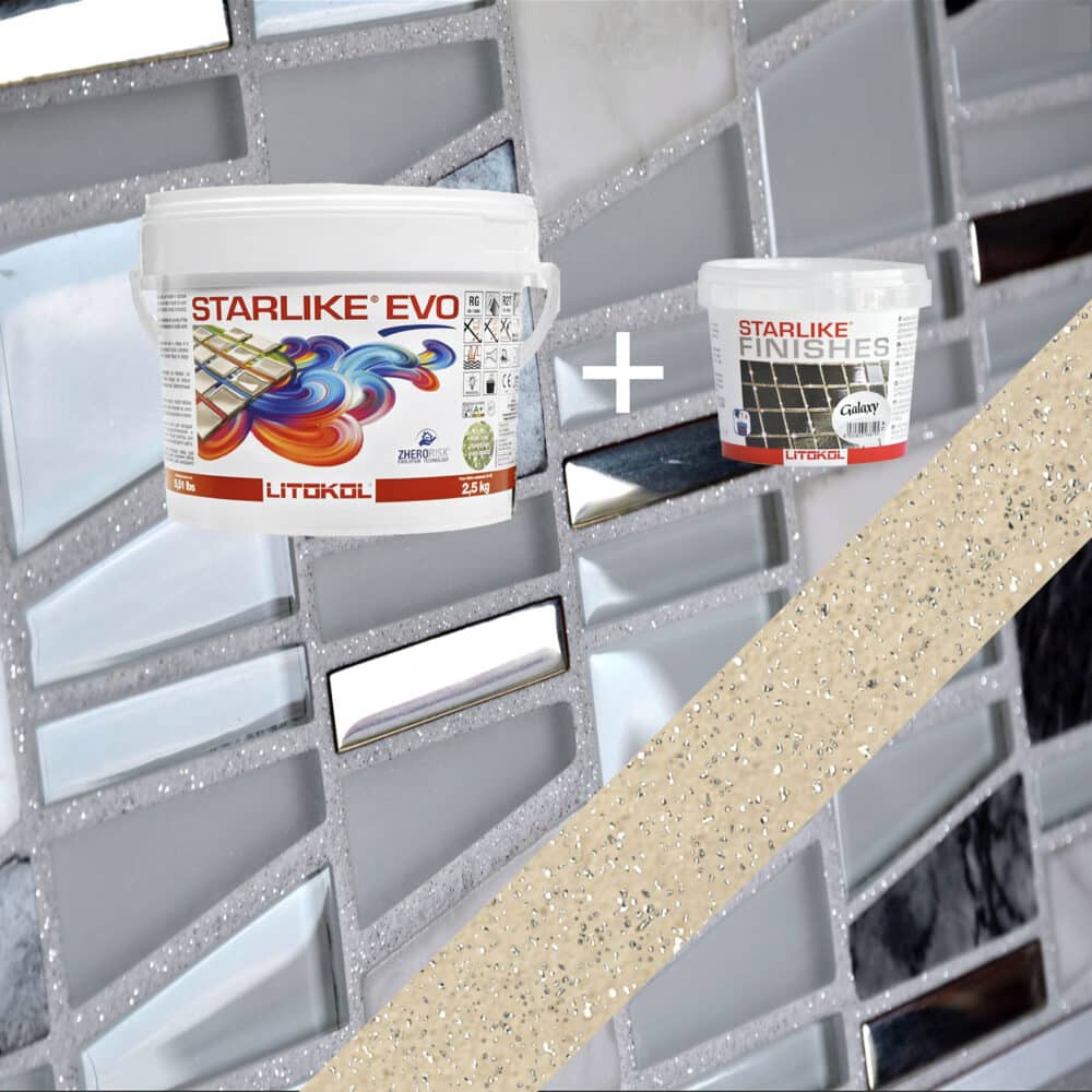 Starlike EVO Epoxy Grout 208 Sabbia Galaxy - 2.5kg Variation Image