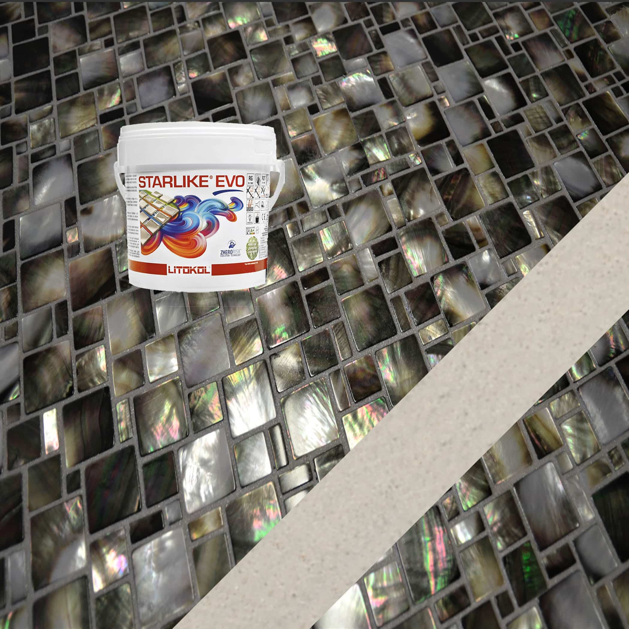 Starlike EVO Epoxy Grout 210 Greige - 1kg Variation Image