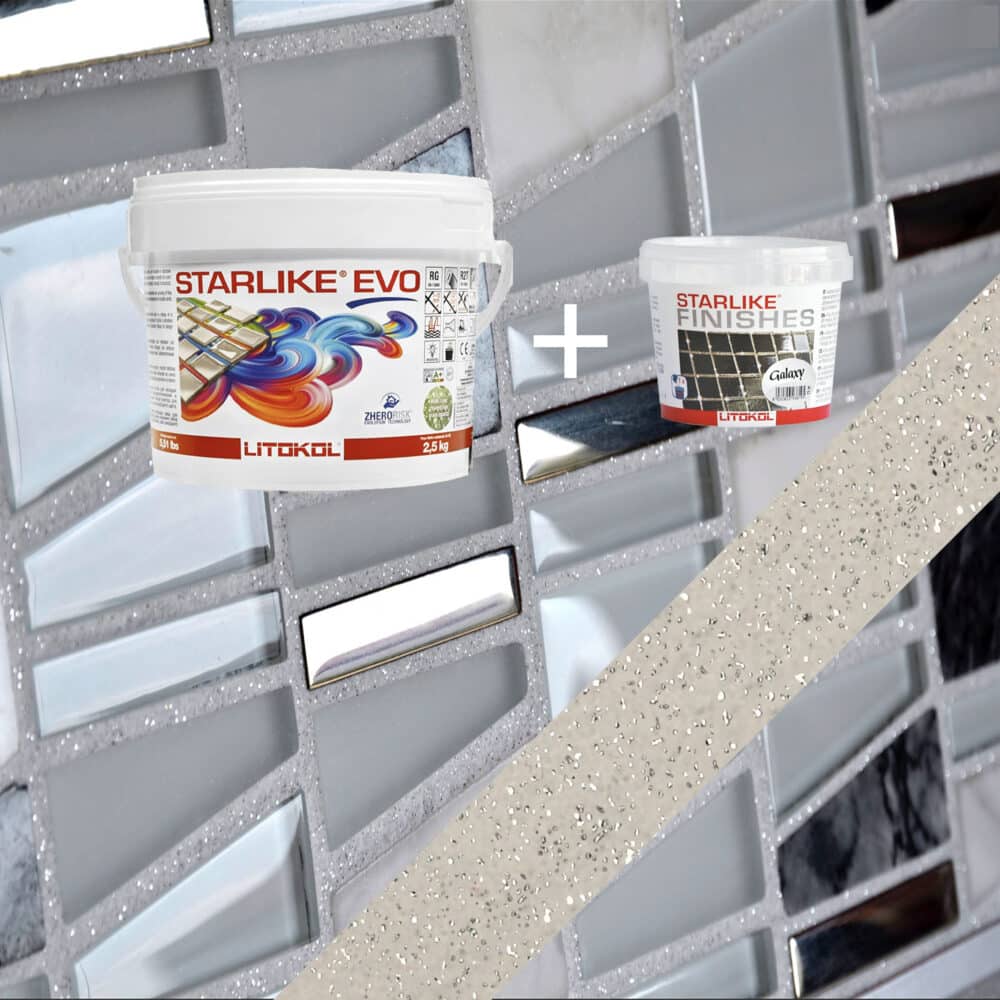 Starlike EVO Epoxy Grout 210 Greige Galaxy - 2.5kg Variation Image