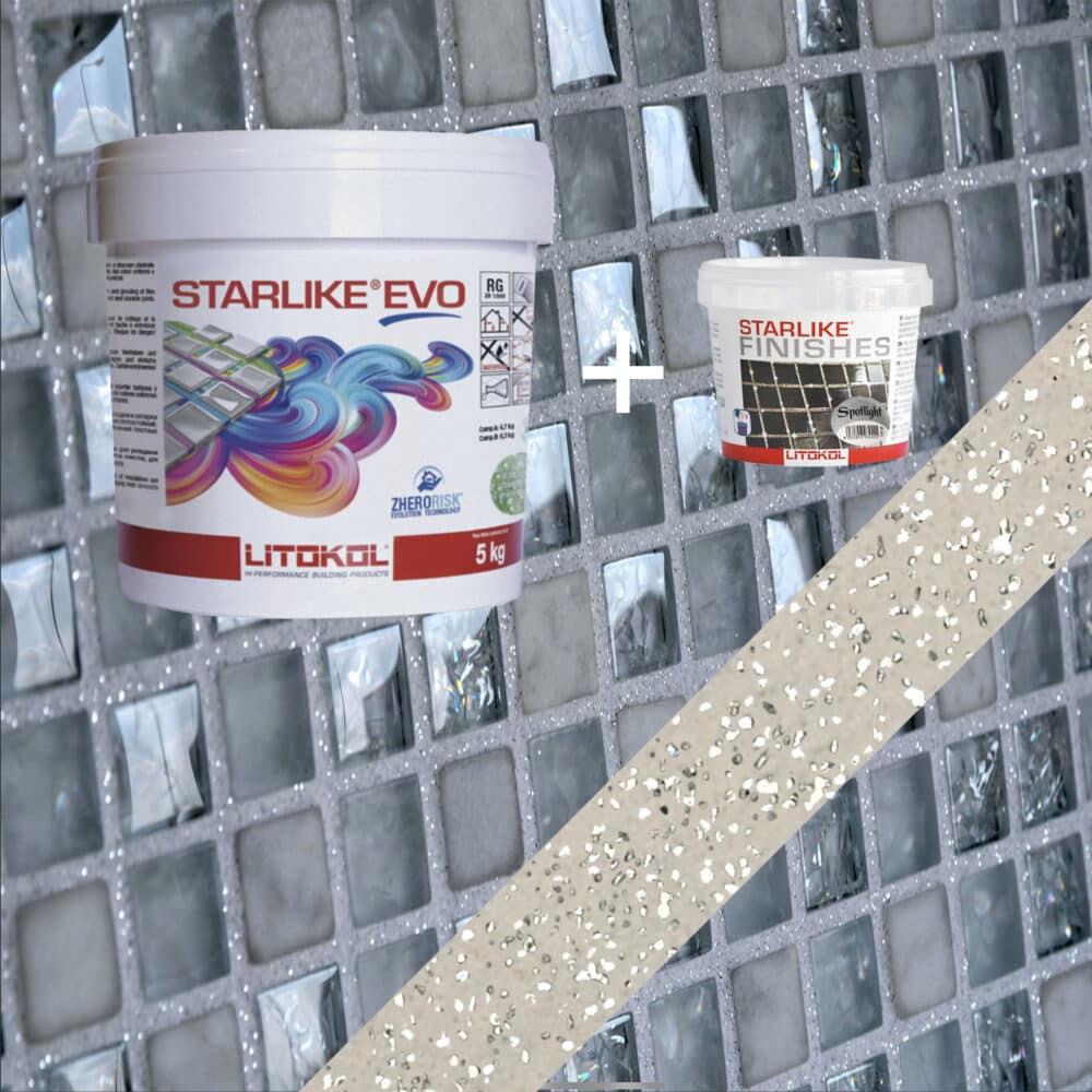 Starlike EVO Epoxy Grout 210 Greige Spotlight - 5kg Variation Image