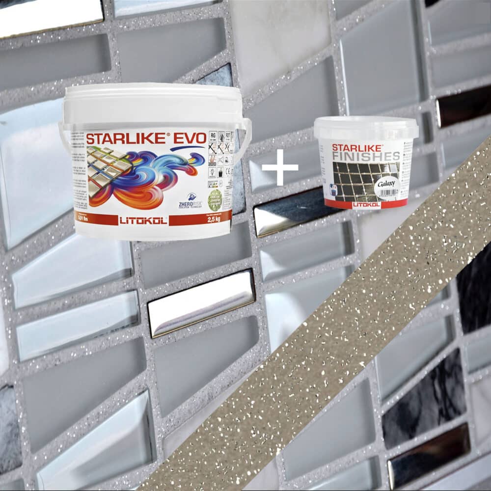 Starlike EVO Epoxy Grout 225 Tabacco Galaxy - 2.5kg Variation Image