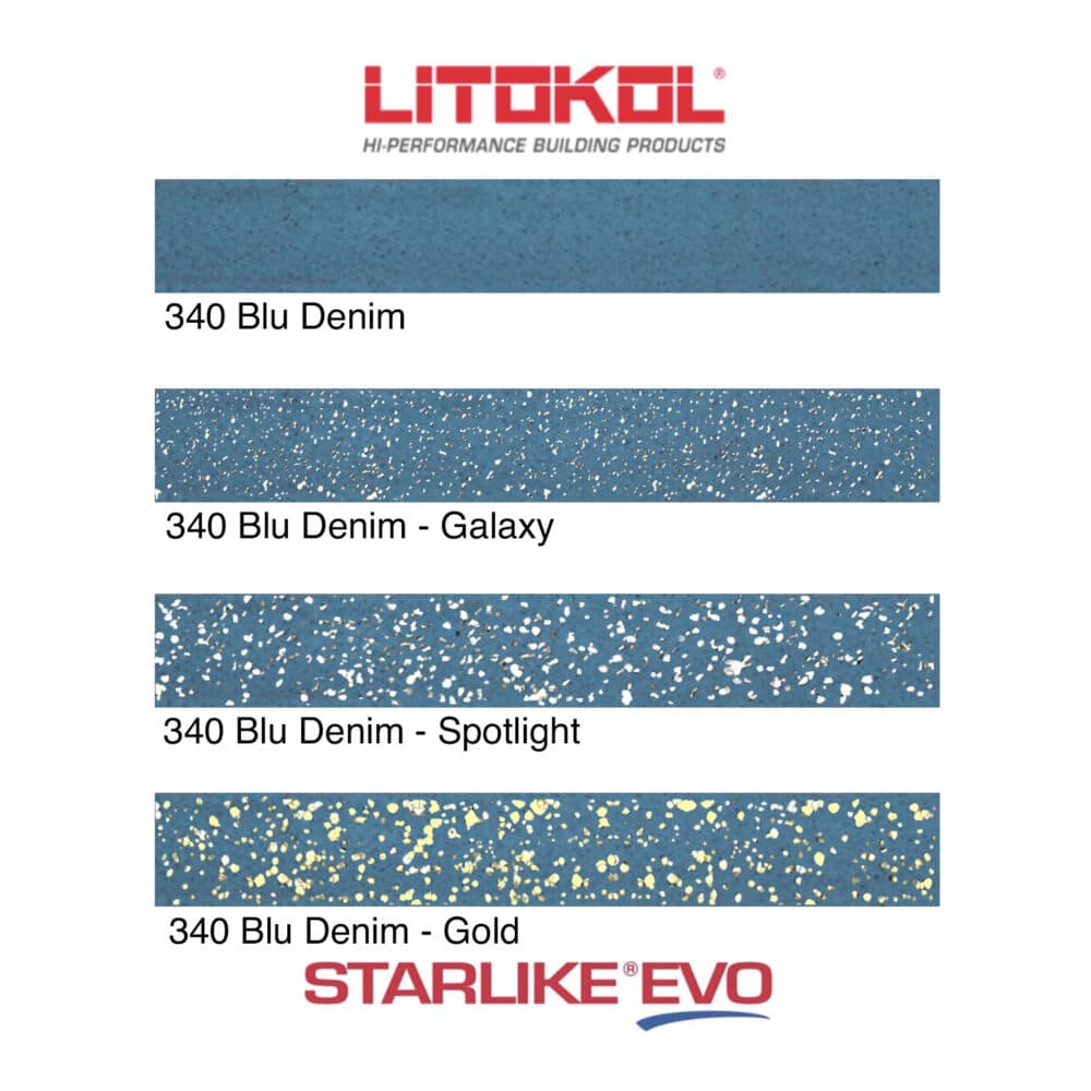 Starlike EVO Epoxy Grout 340 Blu Denim - Product Range Image