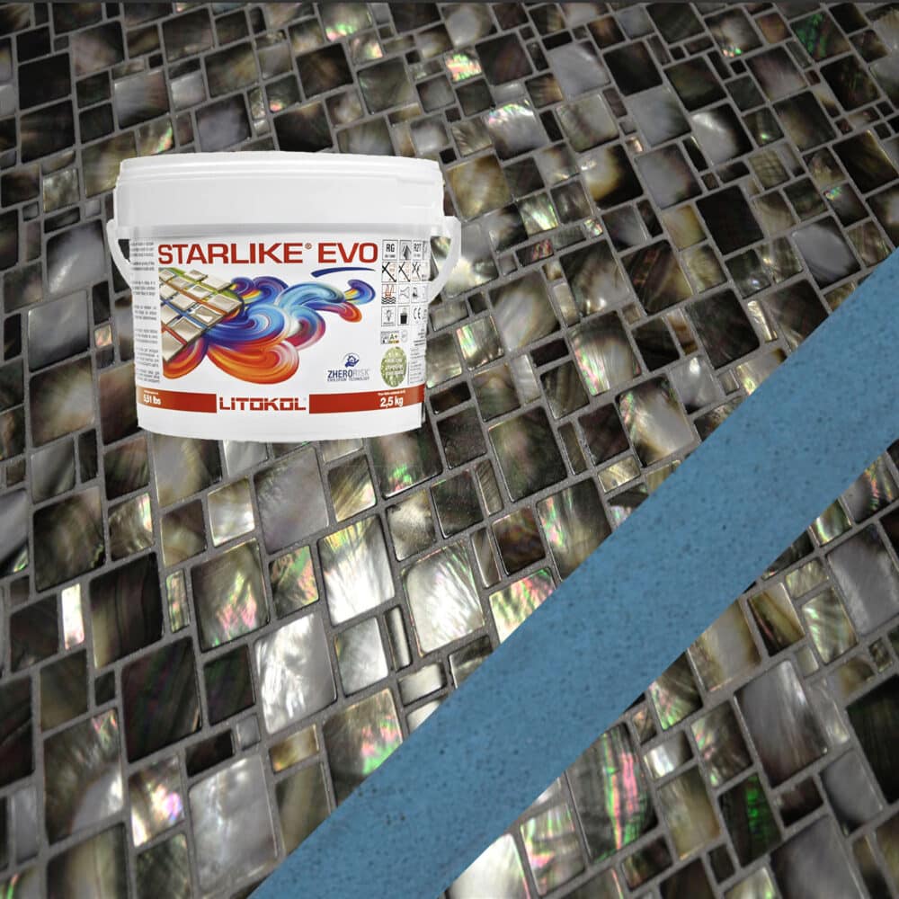 Starlike EVO Epoxy Grout 340 Blu Denim - 2.5kg Variation Image