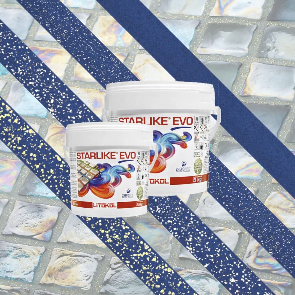 Litokol Starlike EVO Epoxy Grout 350 Blue Zaffiro - Product Image