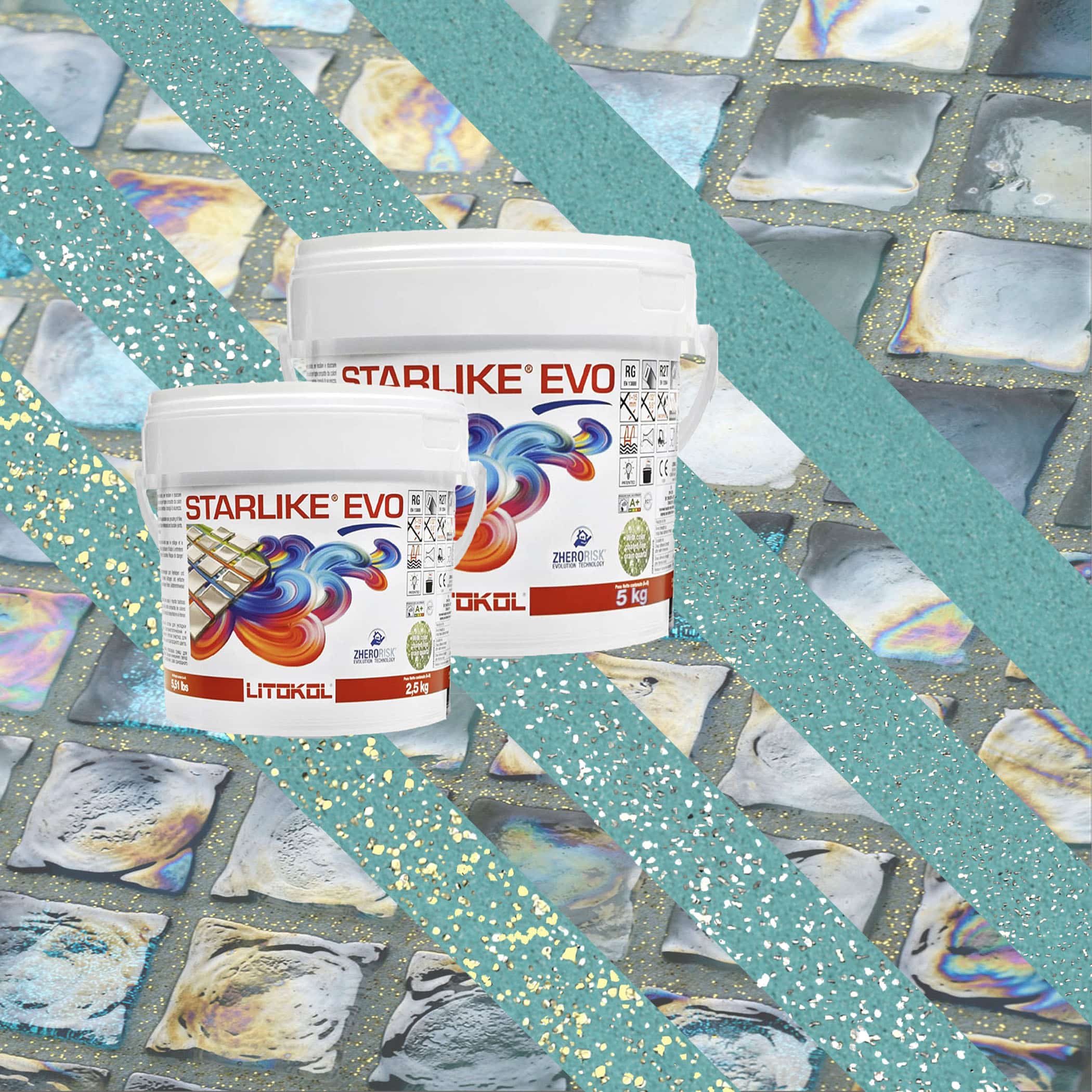 Starlike EVO Epoxy Grout 410 Verde Smeraldo - Product Image