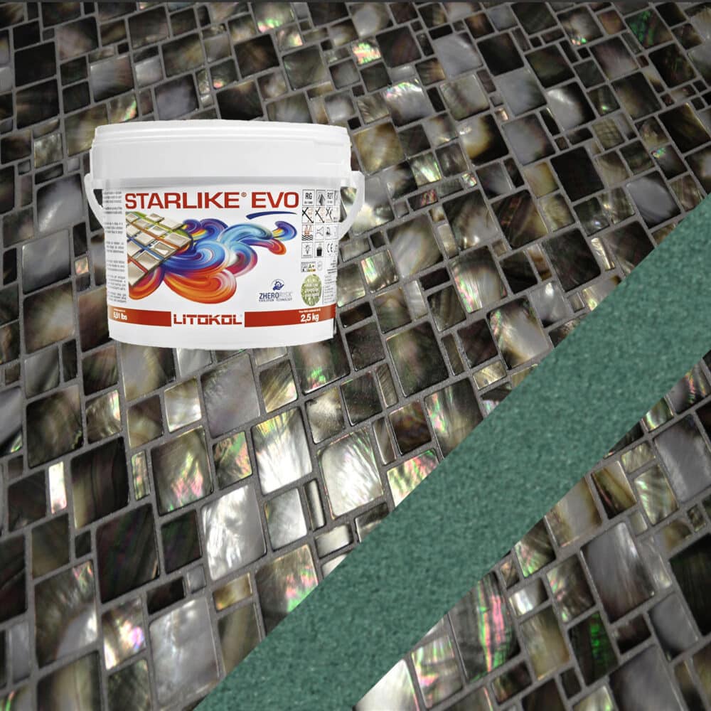 Starlike EVO Epoxy Grout 430 Verde Pino - 2.5kg Variation Image
