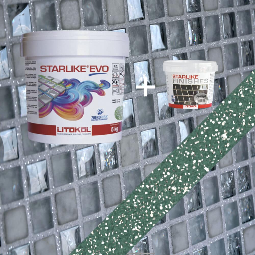Starlike EVO Epoxy Grout 430 Verde Pino Spotlight - 5kg Variation Image