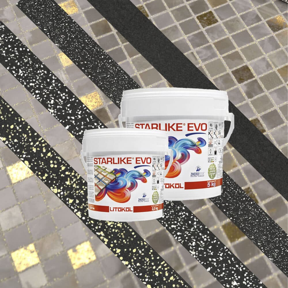 Litokol Starlike EVO Epoxy Grout 145 Nero Carbonio - Product Image