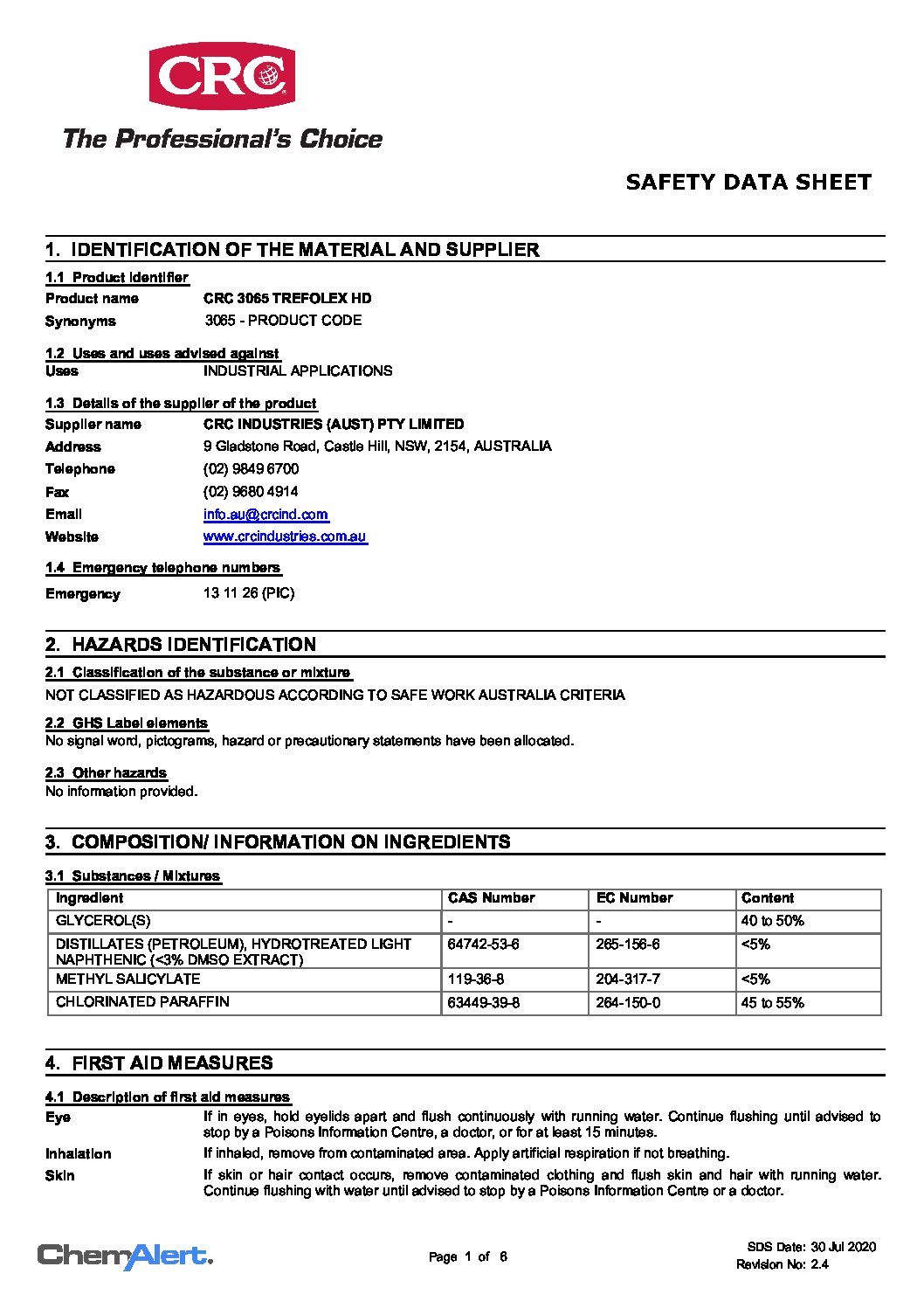 Technical Specifications