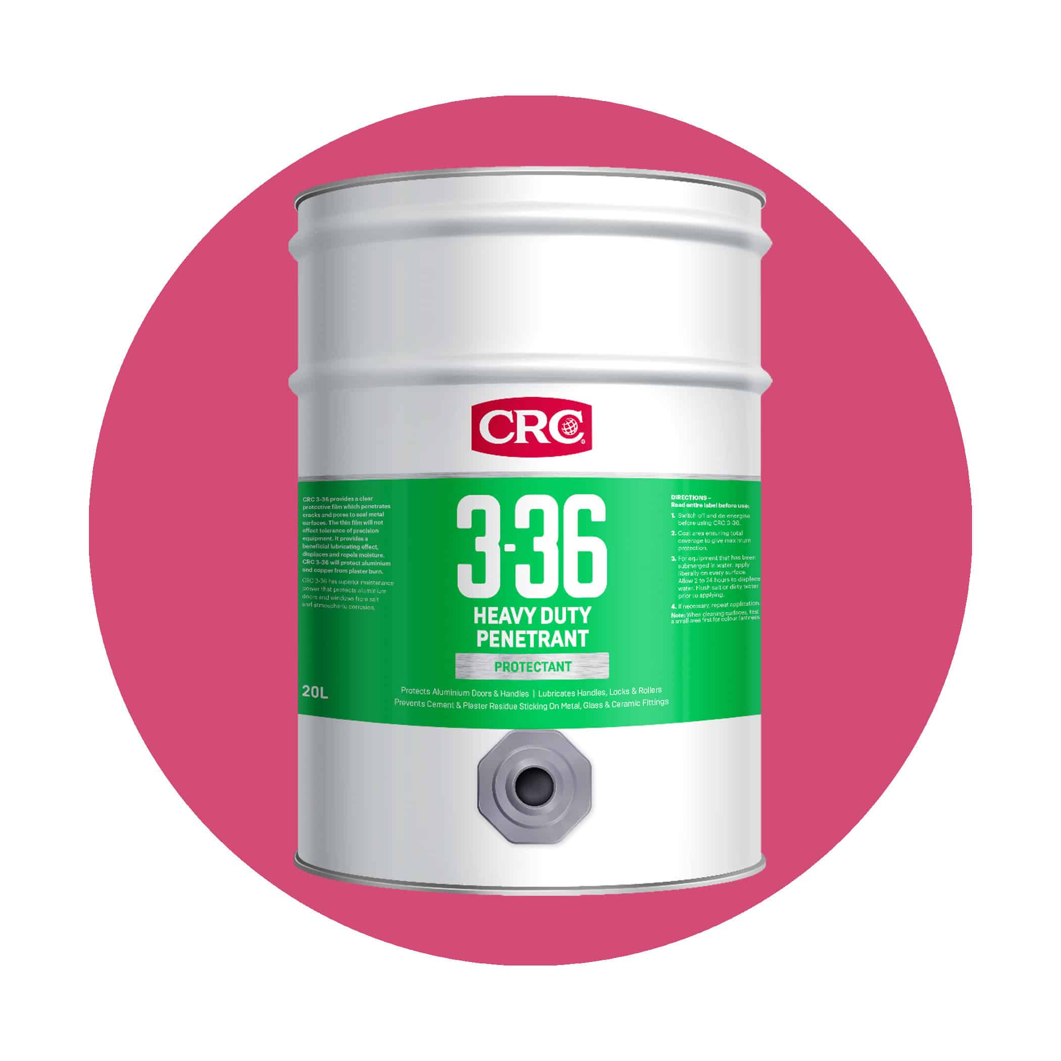 CRC 3-36 Heavy Duty Penetrant - 20 Litre Liquid Product Image