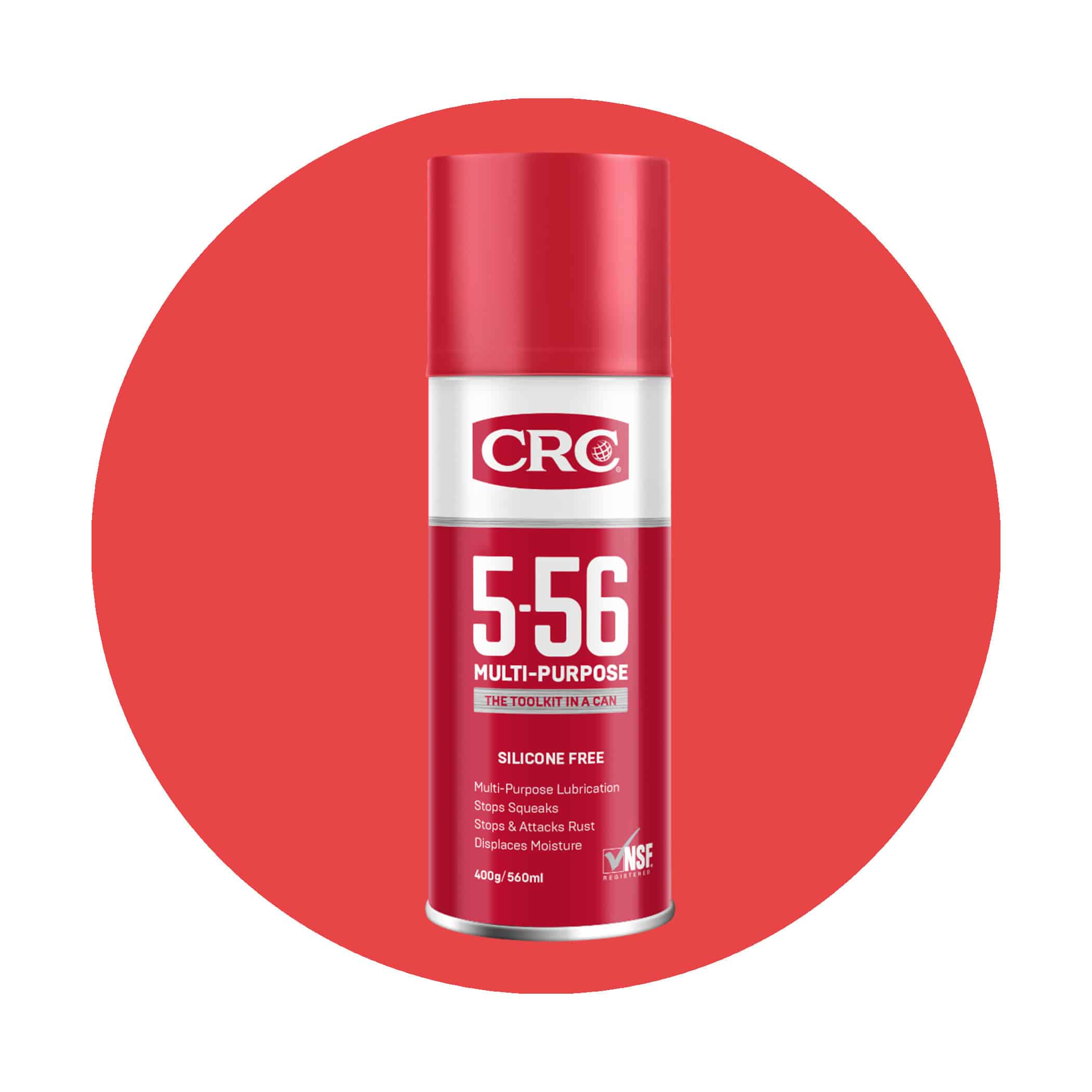 CRC 5-56 Multi-Purpose Lubricant - 400g Aerosol Google Ads Image