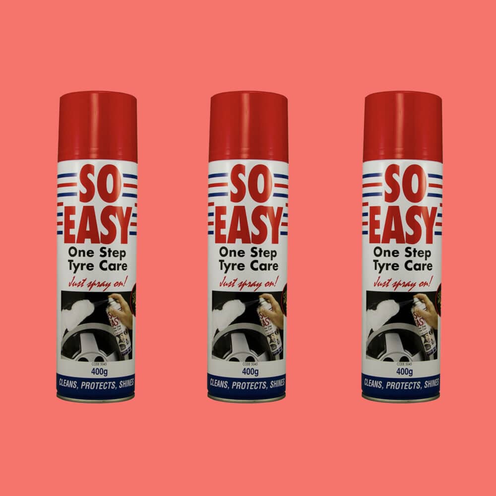 So Easy One Step Tyre Care Aerosol - 400g x 3 Variation Image