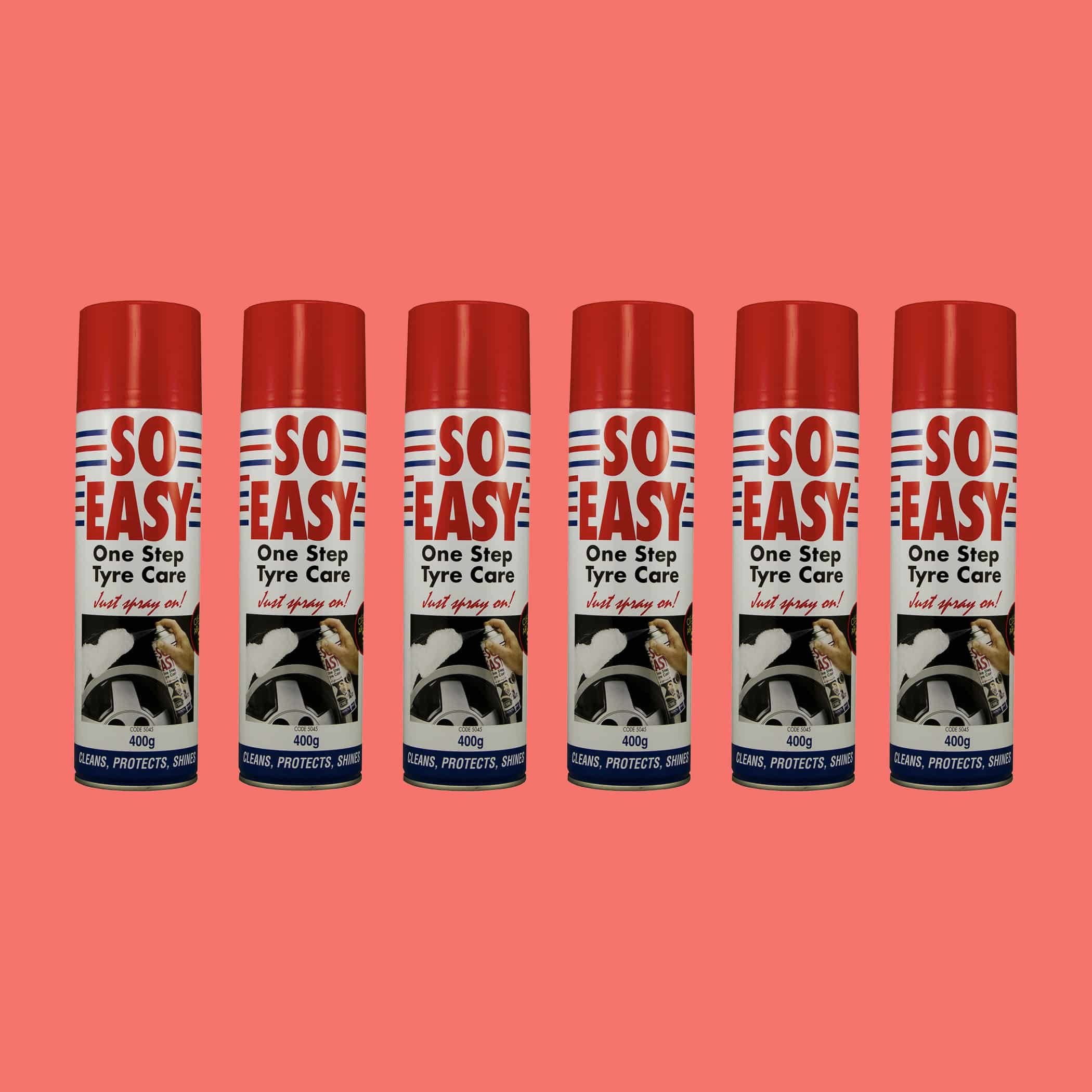So Easy One Step Tyre Care Aerosol - 400g x 6 Variation Image