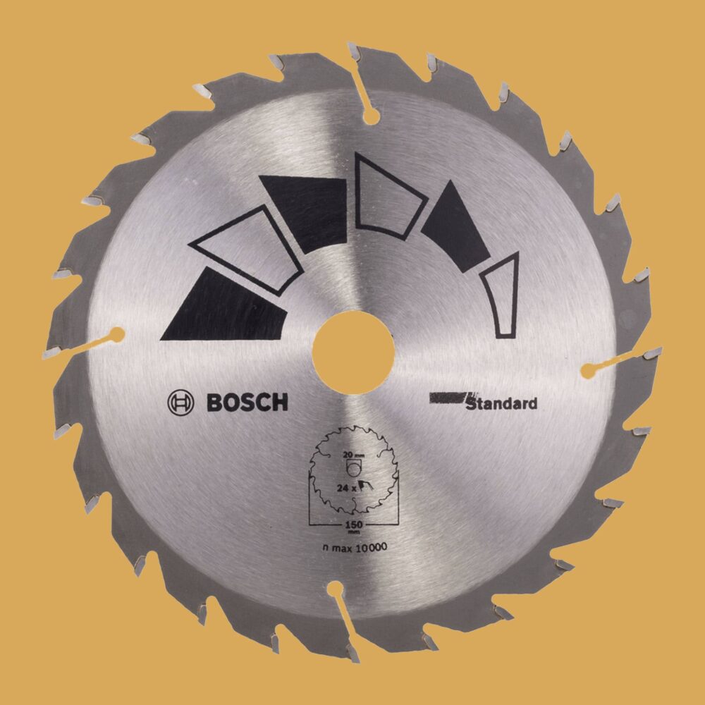 Bosch Standard Saw Blade 150mm 24T - Product Image