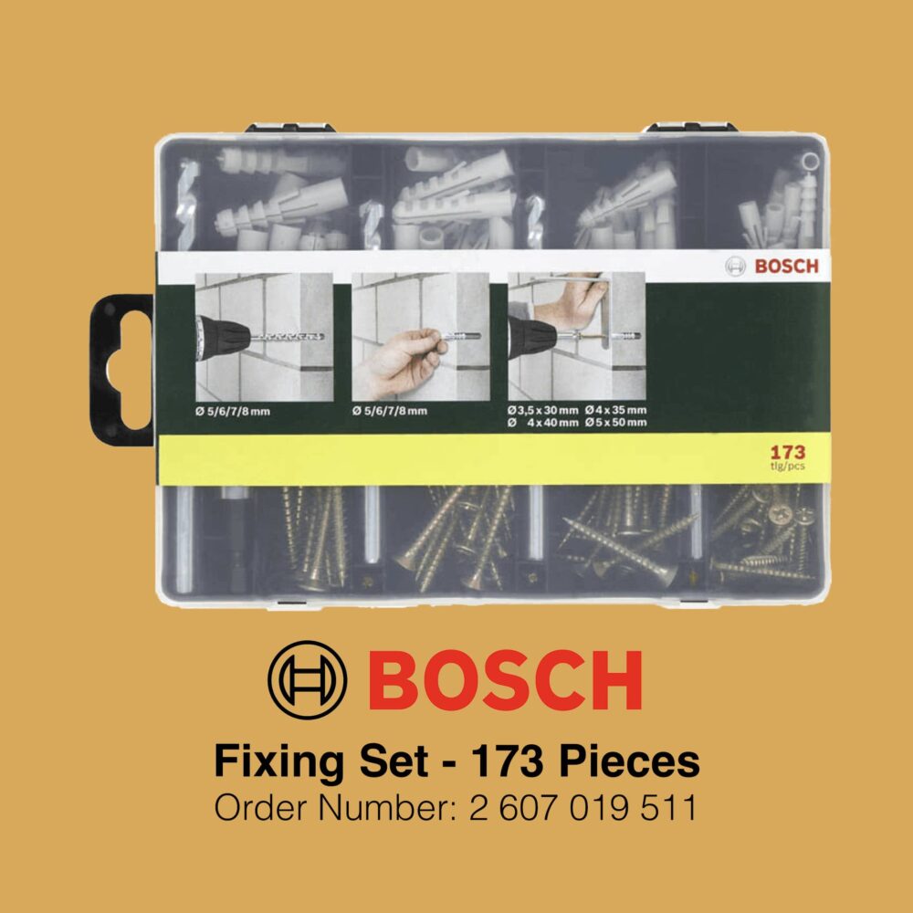 Bosch 173 Piece Fixing Set - Gallery Image 2
