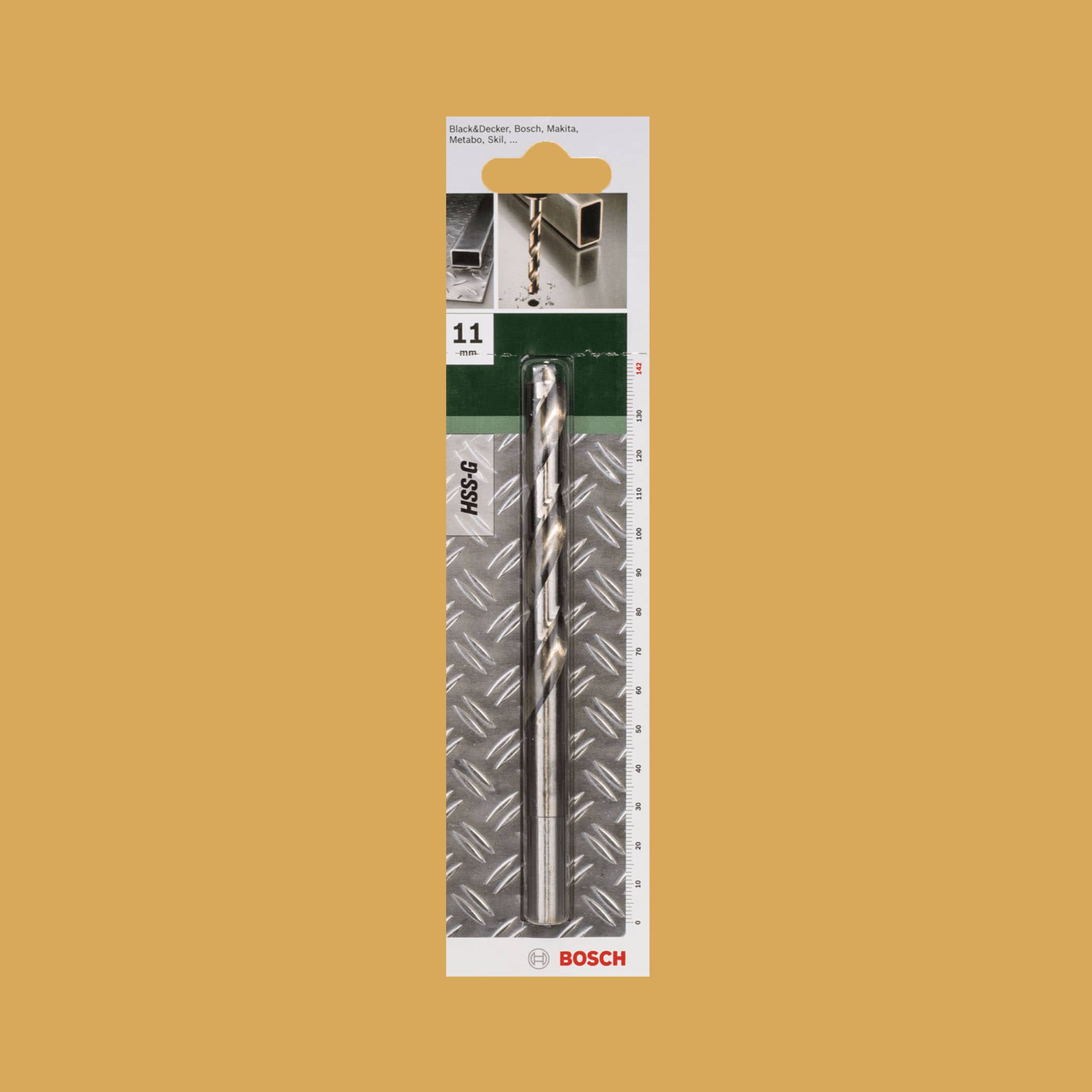 Bosch Metal Drill Bit HSS-G 11mm - Gallery Image 1