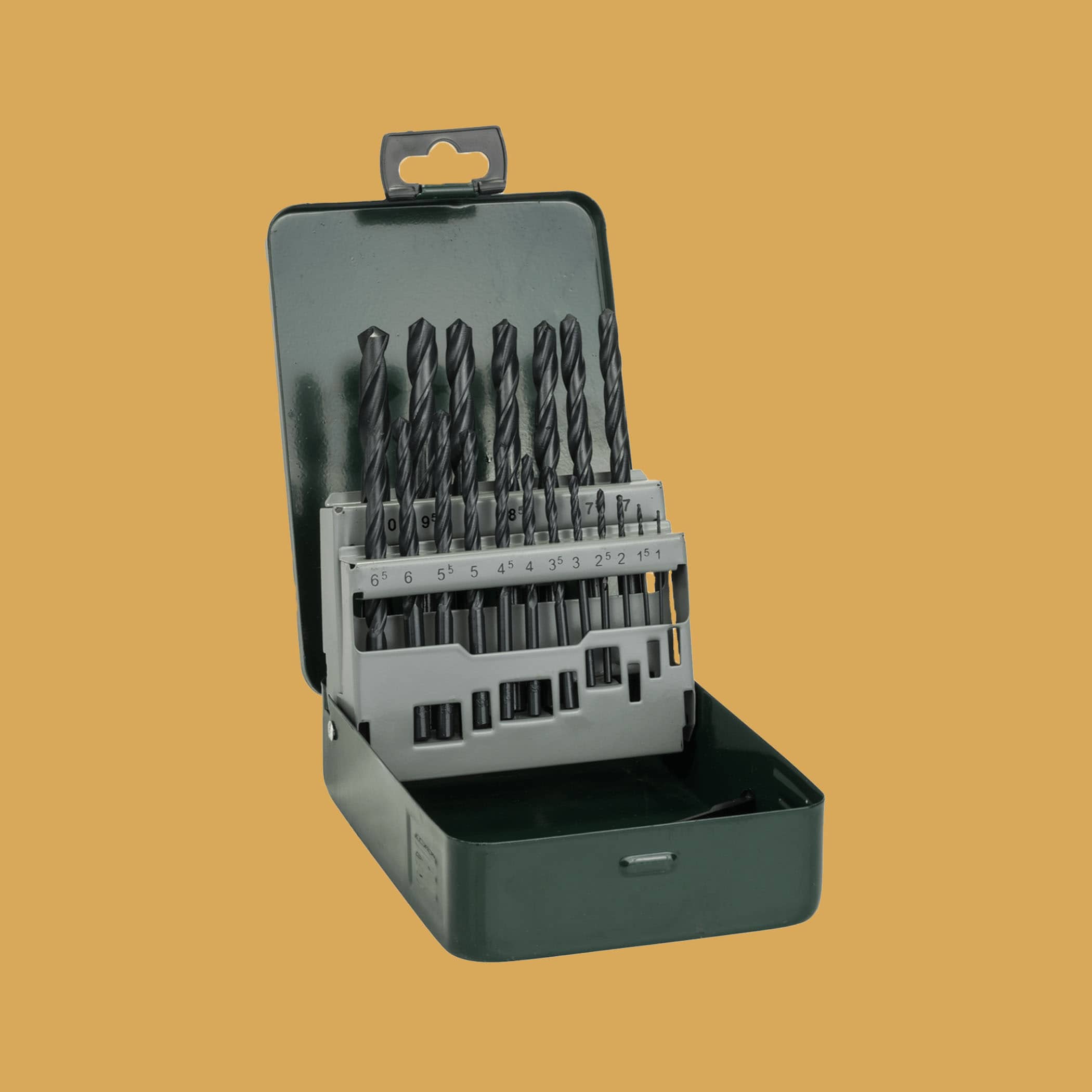 Bosch HSS-R Metal Drill Bit Set 19 Pieces - Metal Case - Variation Image