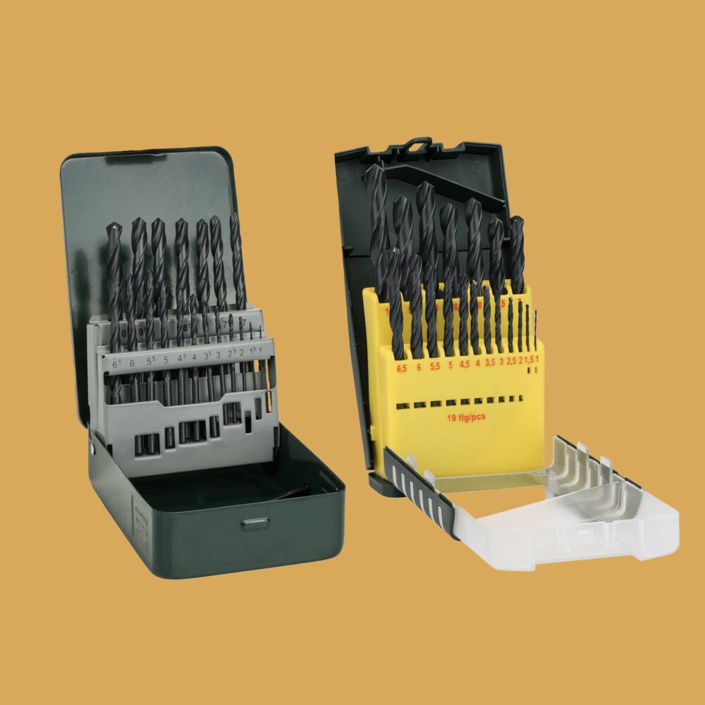 Bosch HSS-R Metal Drill Bit Set 19 Pieces - Product Image
