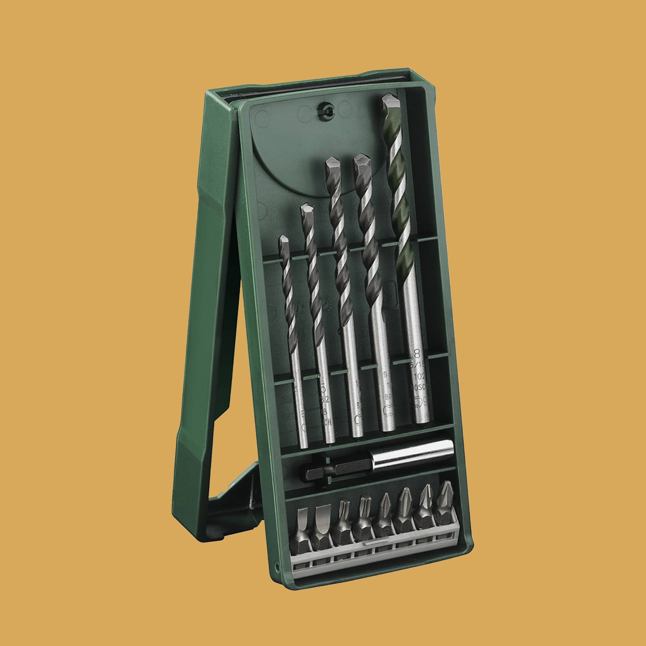 Bosch Mini X Line Universal Drill Bit Set 14 Pieces - Gallery Image 1